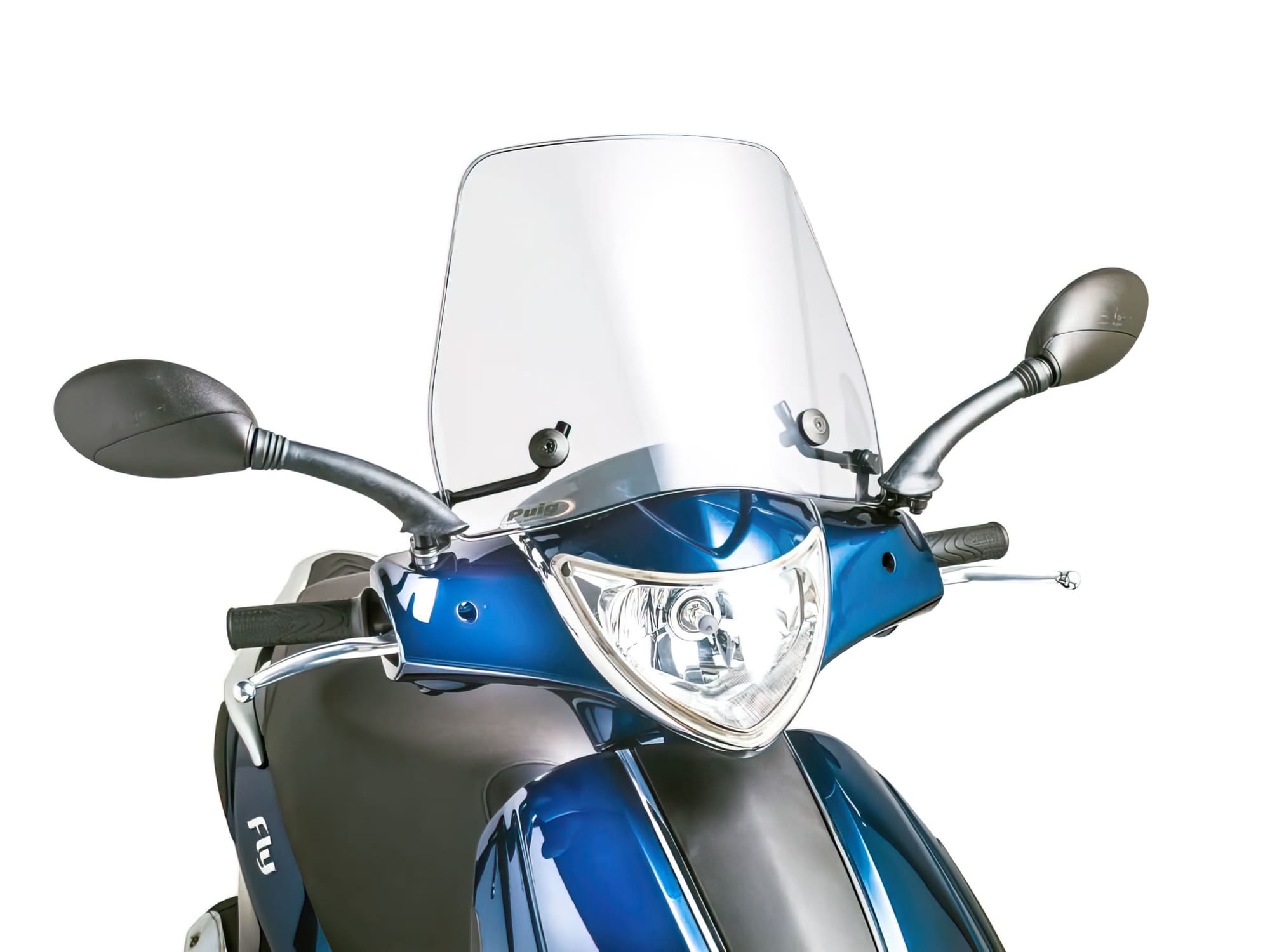 PUI6533W Parabrezza Puig Trafic trasparente Piaggio Fly 50 2005-14