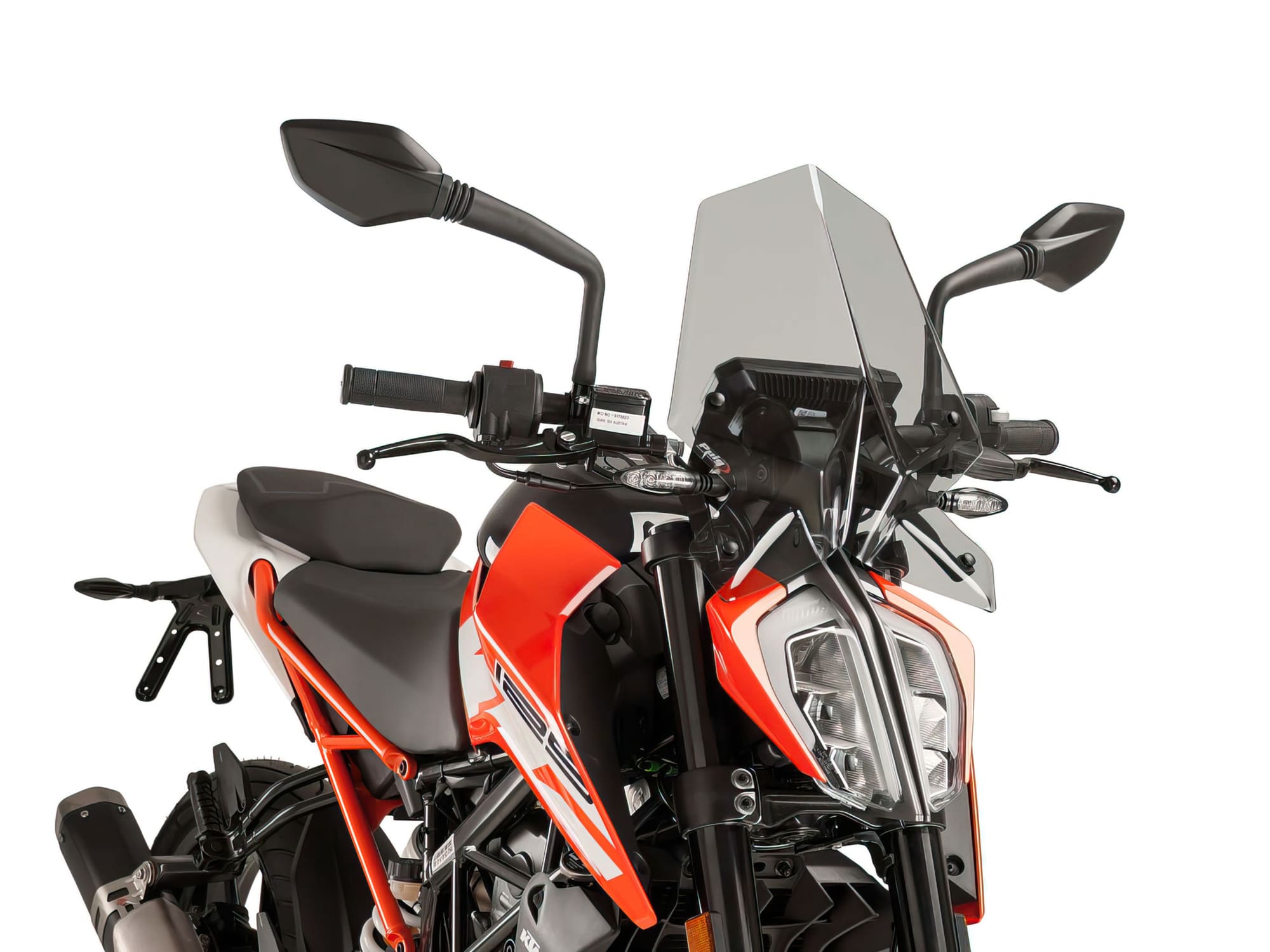 PUI9514H Parabrezza Puig New Generation Sport sfumato KTM Duke 125 / 200 / 390 dopo 2017