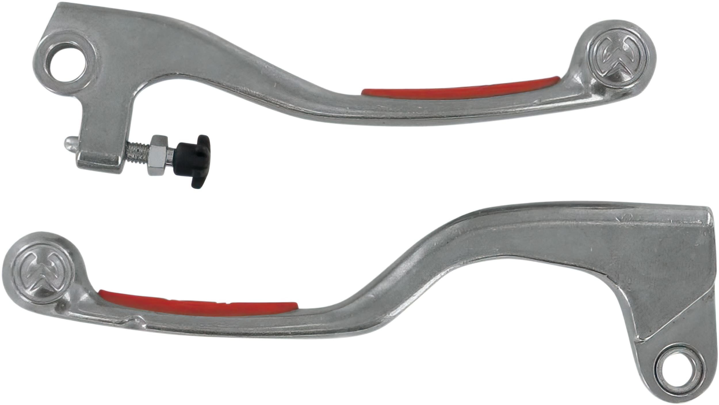 MRM5571025 Lever Set Moose Racing CR 125 / 250 Competition red