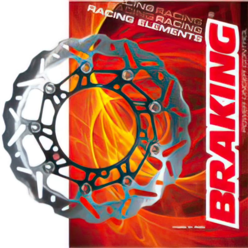 BRA-WK087L Disco freno anteriore Braking Wave SK Supermoto Braking