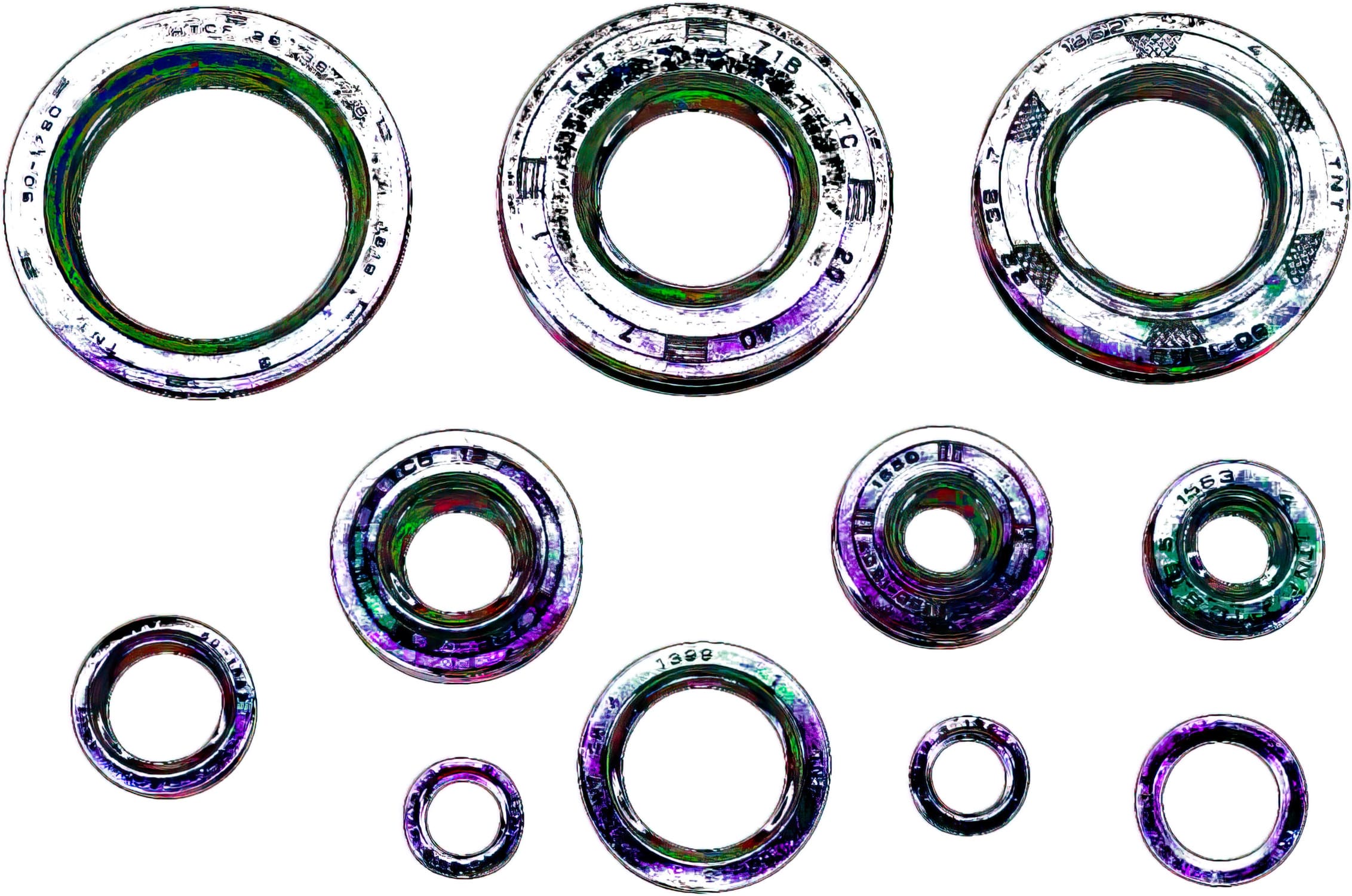 MR09350043 Moose Racing YZ 125 complete oil seal kit