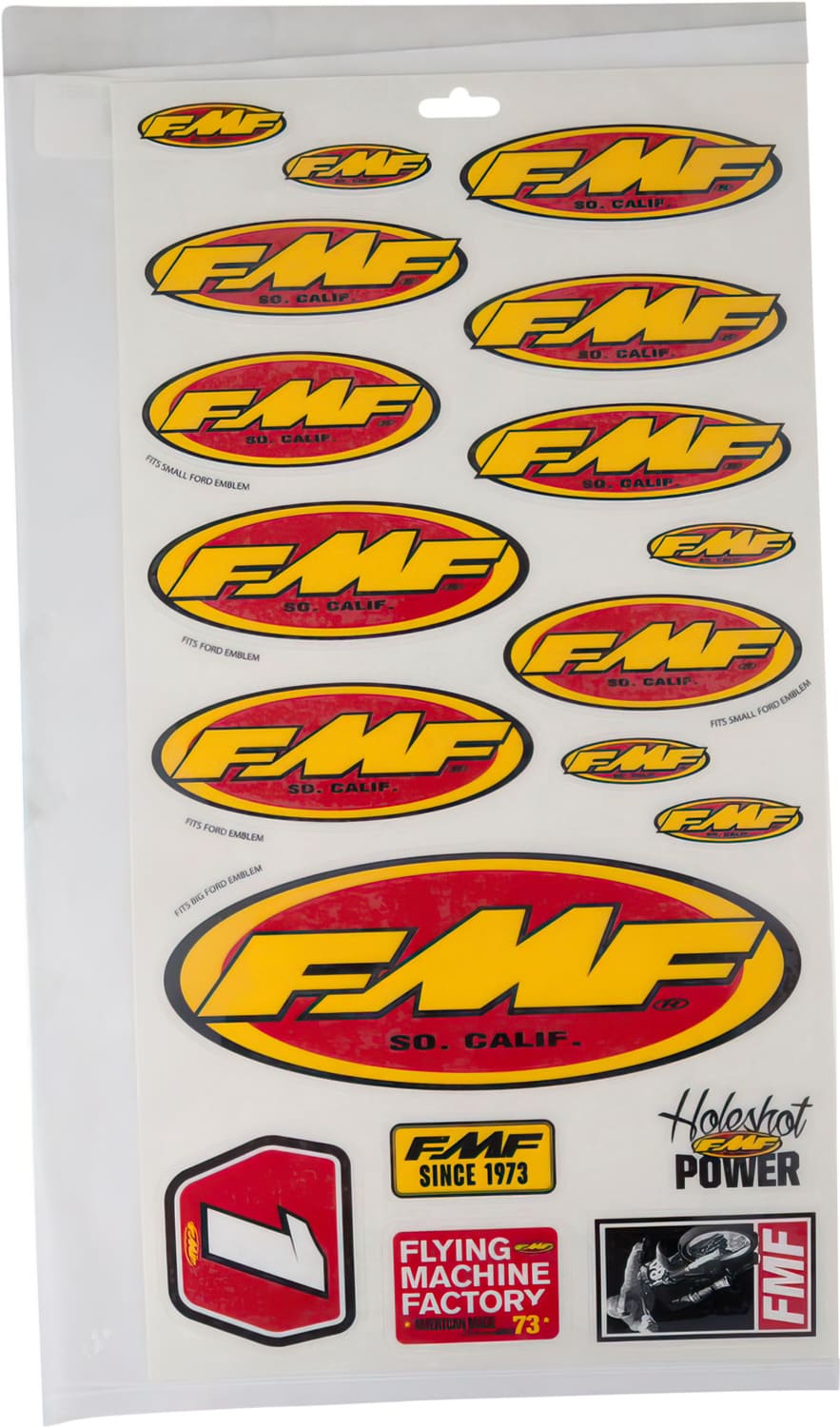 FMF43201610 FMF Sticker Sheet