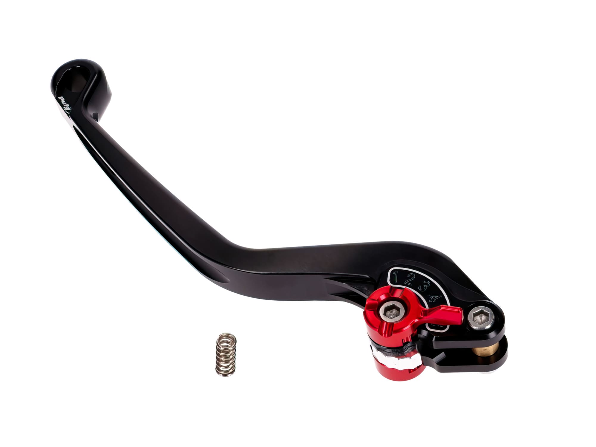 PUI270-NR Puig 2.0 Adjustable Rear Brake/Clutch Lever Black/Red