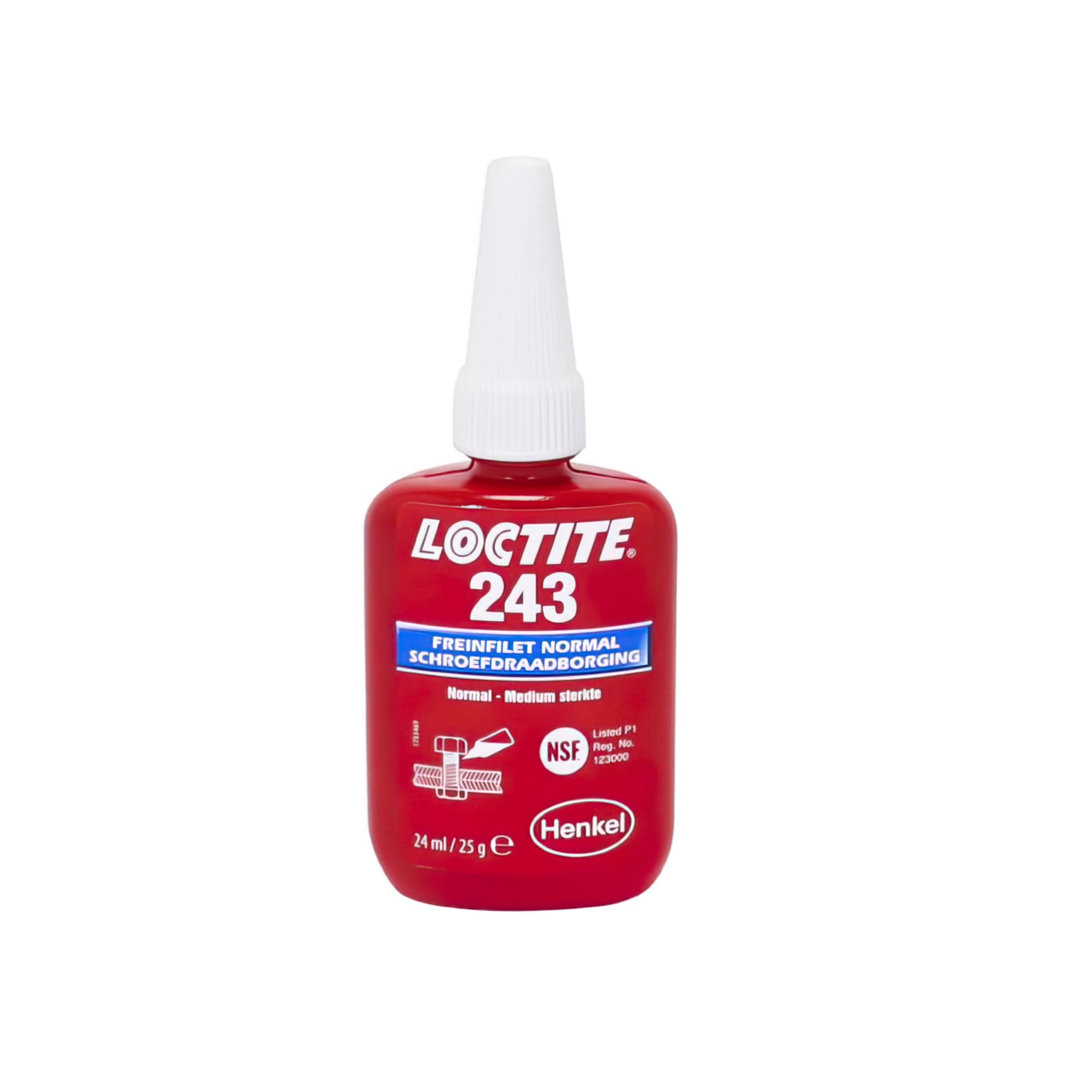 LOCT-141985 Frenafiletti media resistenza Loctite 243 24ml