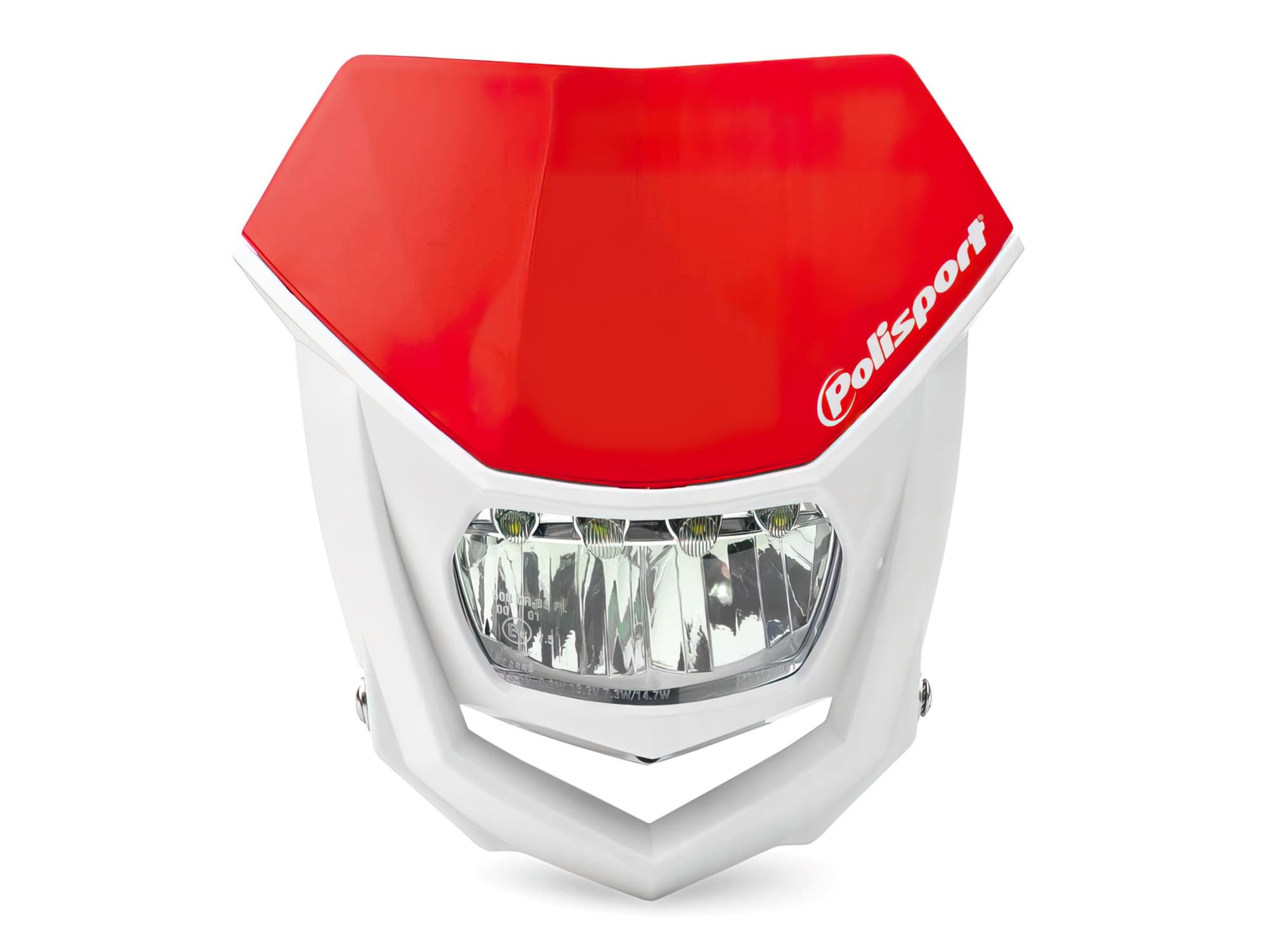 POL-8351400001 Polisport Halo LED Headlight Red / White