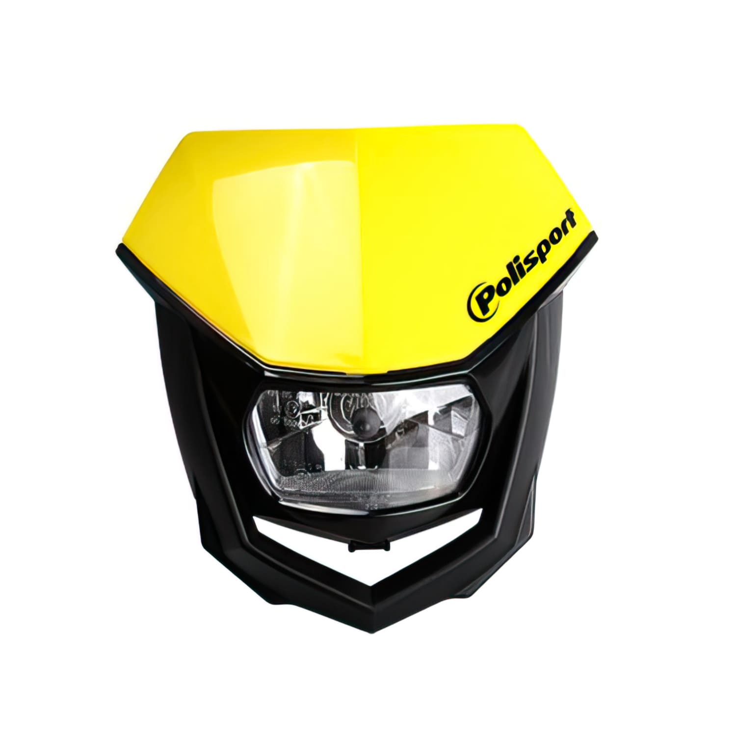 CGN503091 Polisport Halo Headlight Black - Yellow