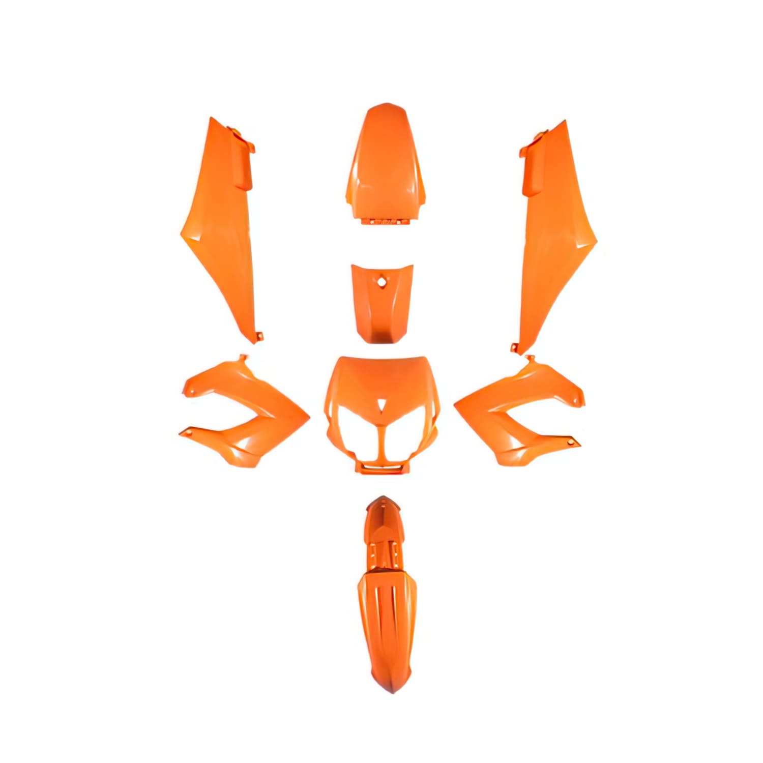 CGN497383 8-piece orange fairing kit Derbi DRD Racing 2006 - 2011