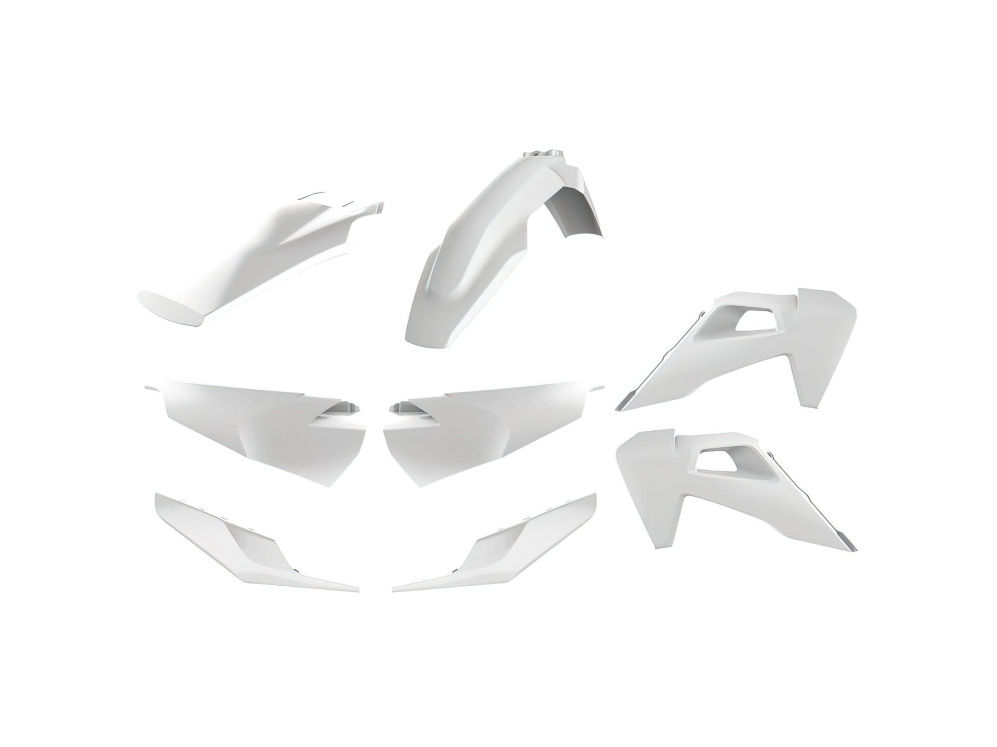 POL-90924 Polisport Fairing Kit White Husqvarna TE / FE