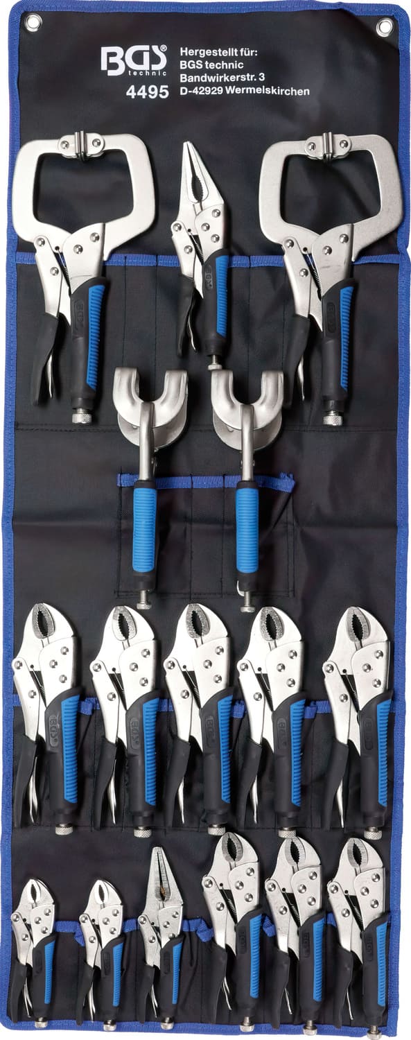 BGS4495 BGS pliers set 16 pcs.