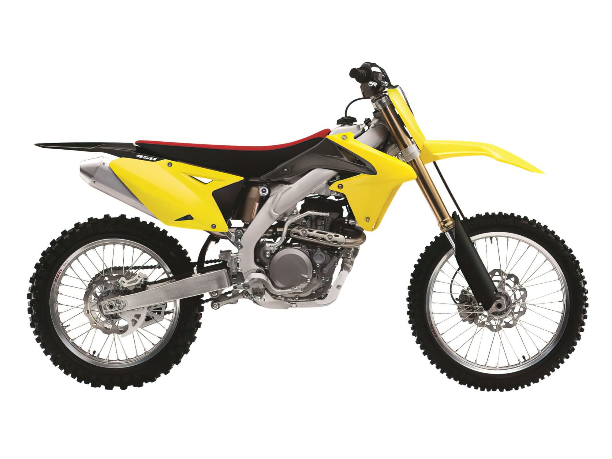 POL-8417200002 Polisport Side Fairings Yellow Suzuki RM-Z 450