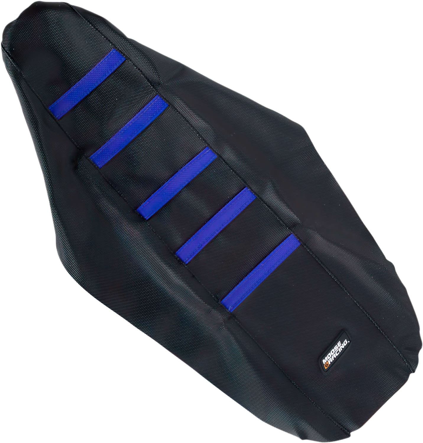 MR08211811 Moose Racing YZF 250 / 450 Ribbed Seat Cover Black / Blue