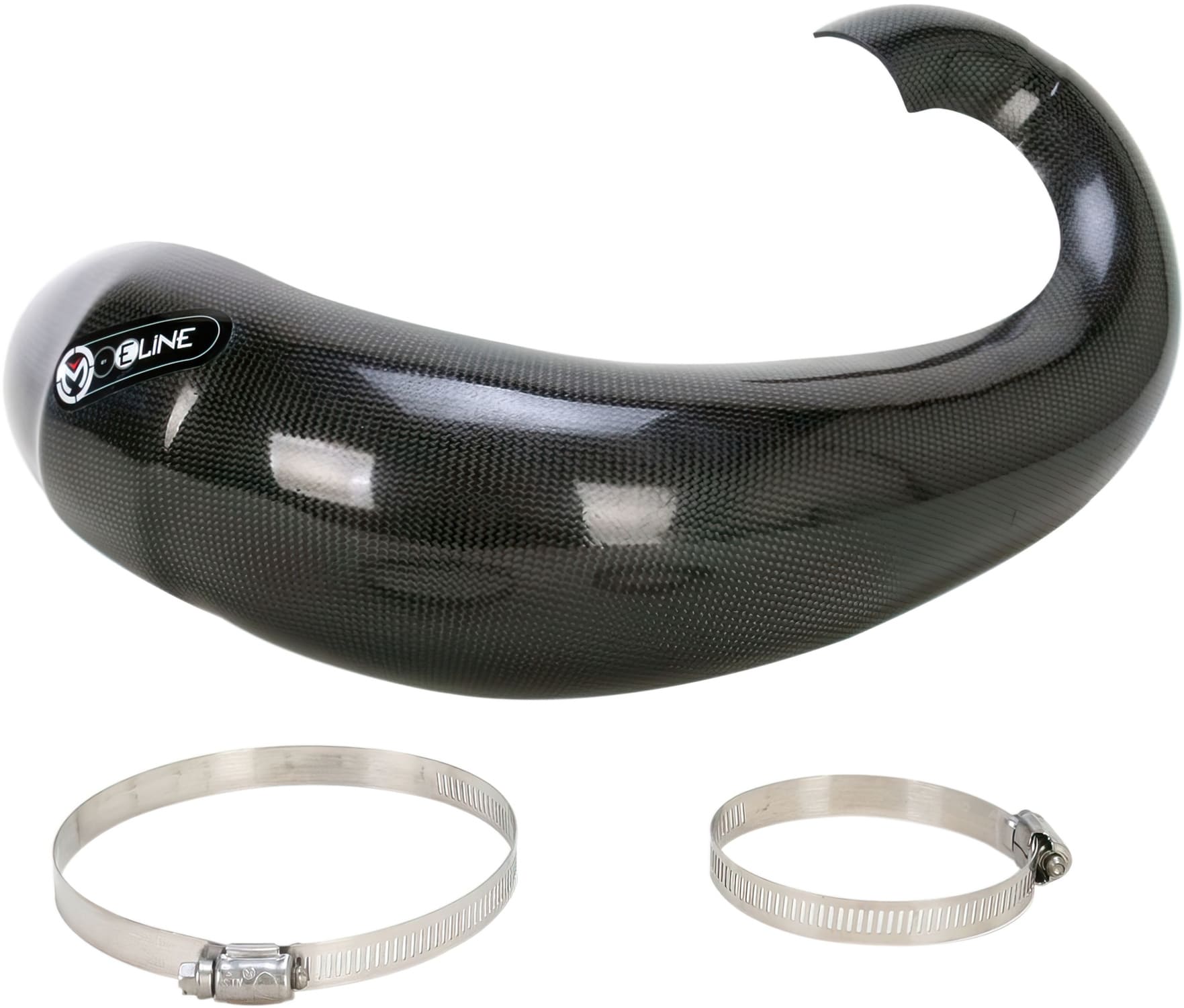 MR18610904 Carbon Exhaust Guard 2T Moose Racing PRO CIRCUIT EXC / TE 300