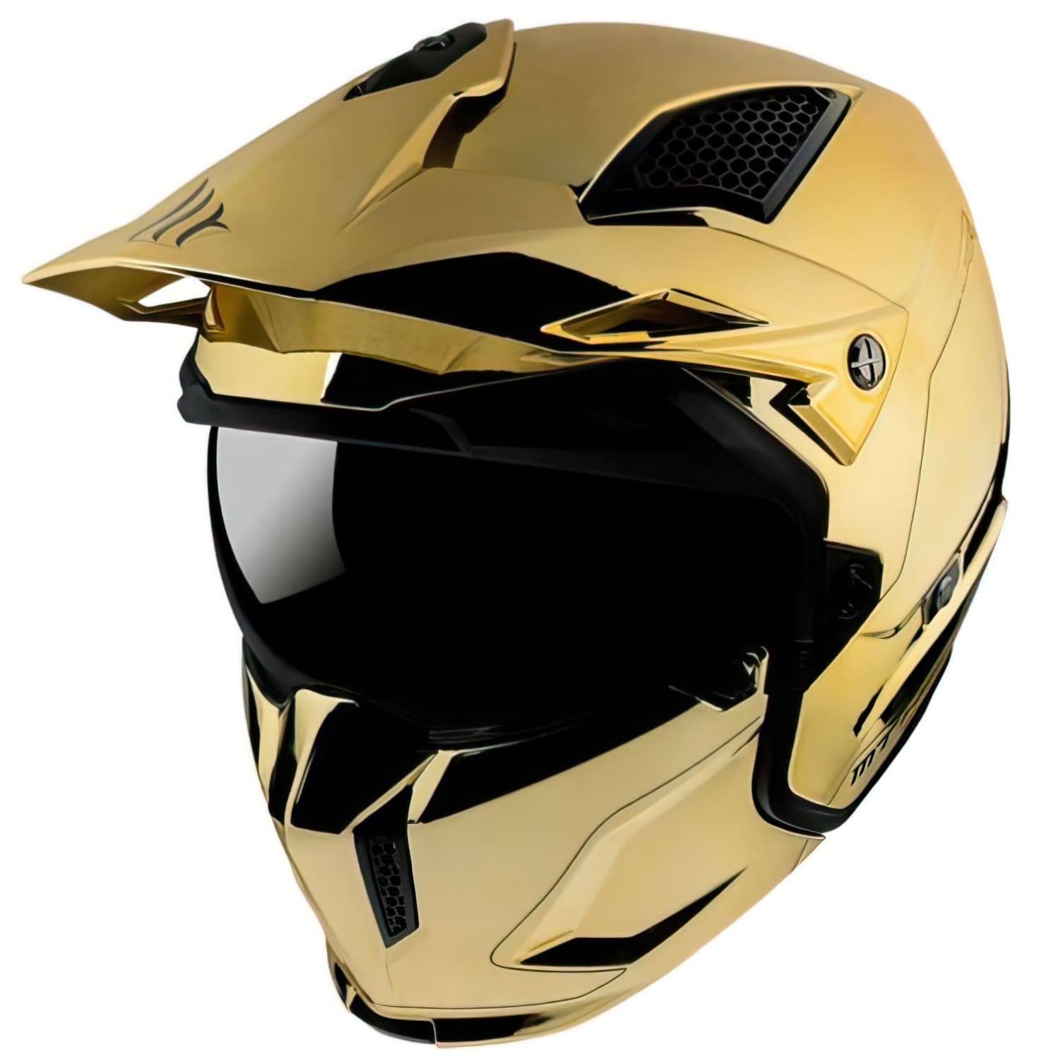 SF-178205 MT Streetfighter SV Chrome gold XXL trial helmet