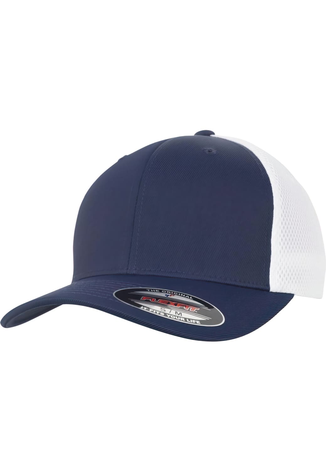 FF-6533T-00172-0053 Ultrafibre &amp; Airmesh 2-Tone Flexfit trucker cap navy/white S/M