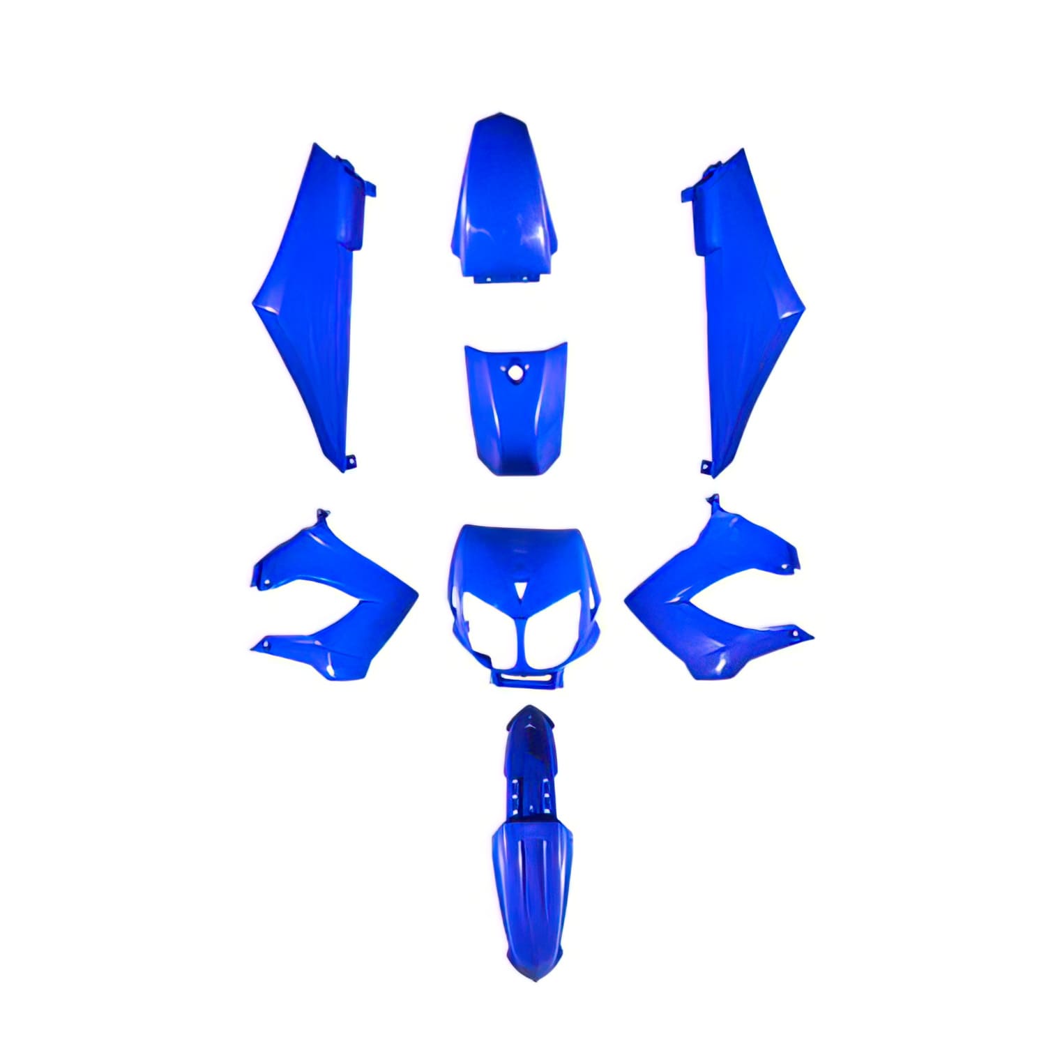 CGN497382 Kit carena 8 pezzi blu Derbi DRD Racing 2006 - 2011