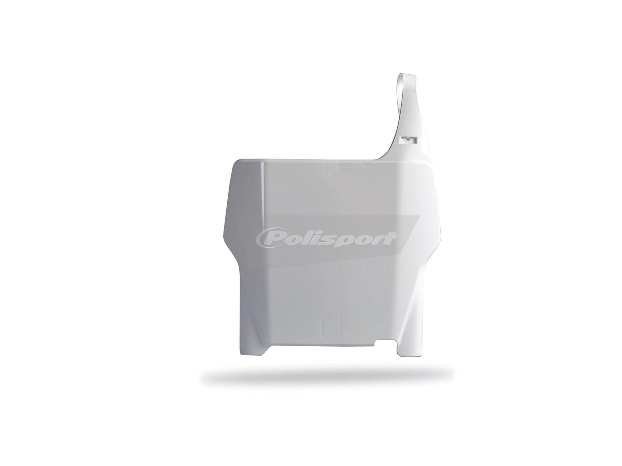 POL-PS213W02 Race Number Plate Polisport CR 125-250 04-07 white