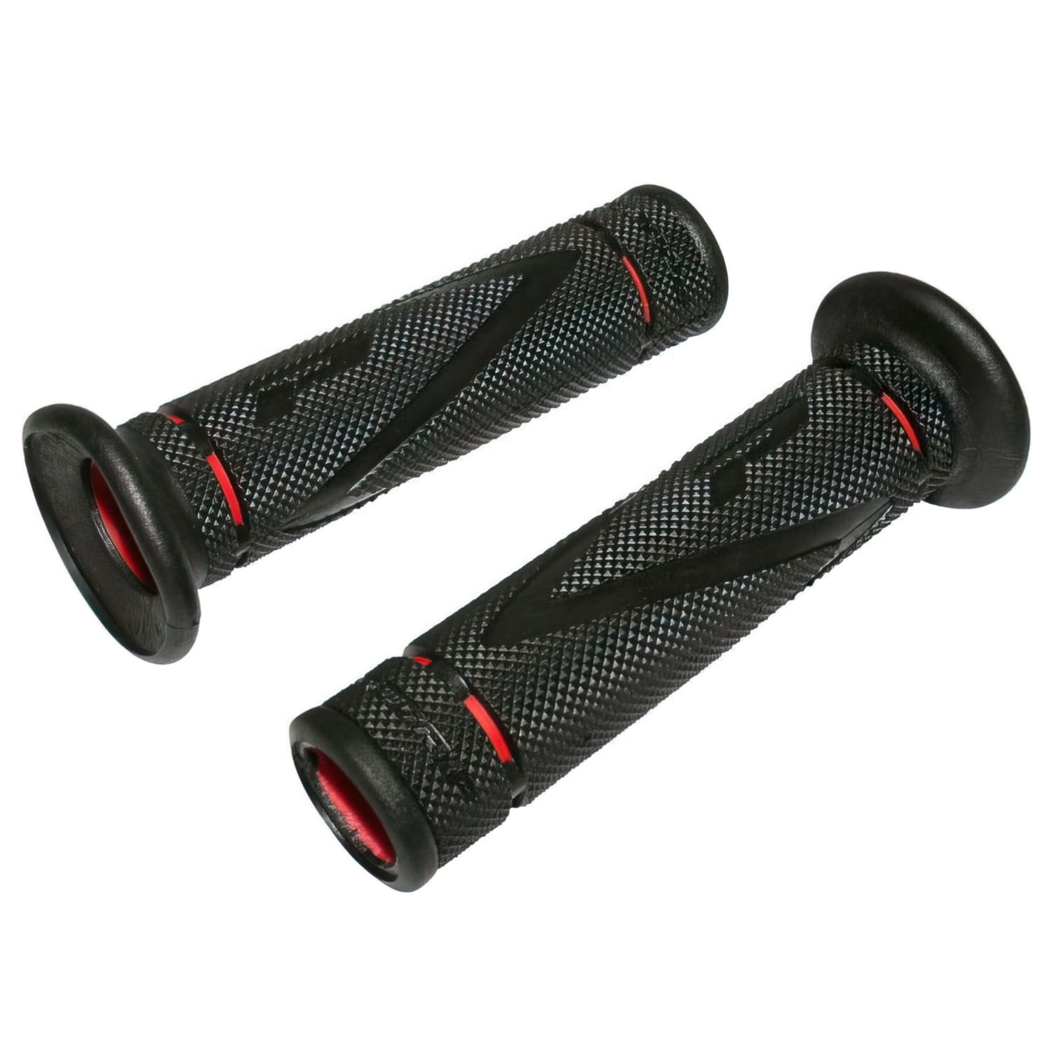 PG838-OE-147771 ProGrip 838 Open End Grips Black/Red