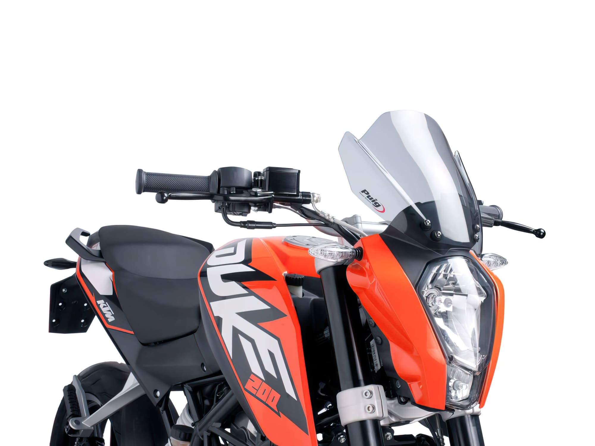 PUI6275H Parabrezza Puig New Generation sfumato KTM Duke 125 / 200 / 390 2011-16