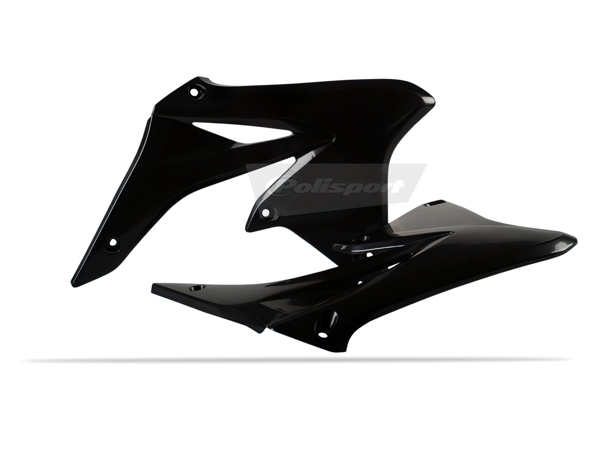 POL-90753 Polisport Front Side Fairing Black Suzuki RM-Z 250