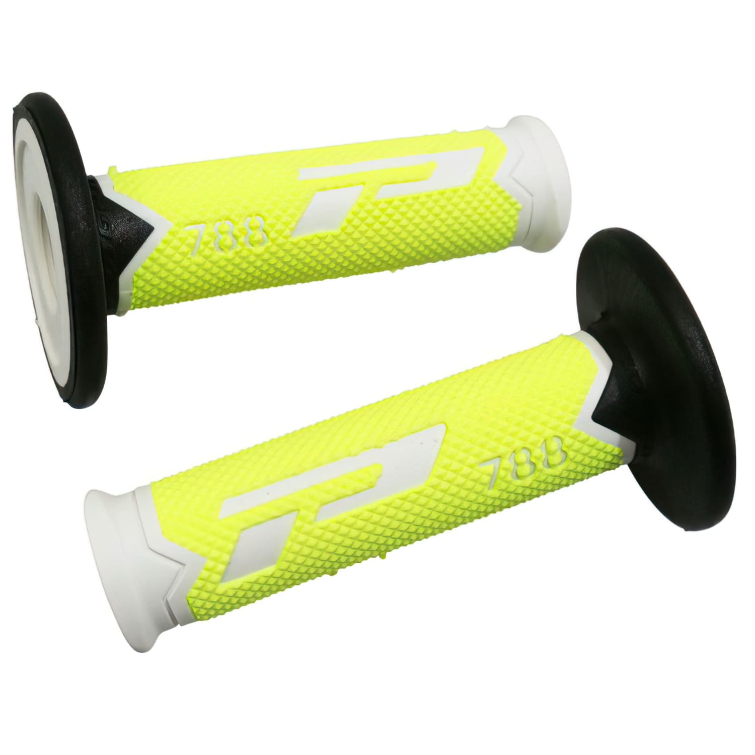 PG788-133630 ProGrip 788 triple density grips white/fluo yellow/black