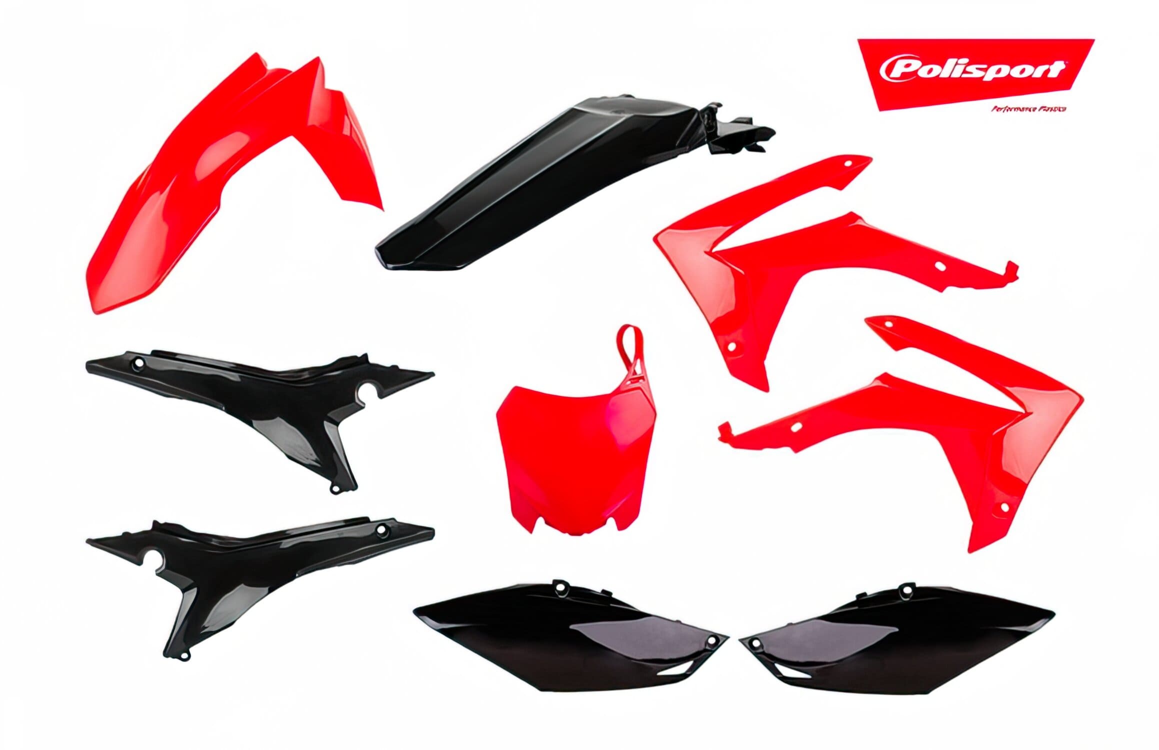 POL-90832 Polisport Fairing Kit Red / Black Honda CRF250 / 450R