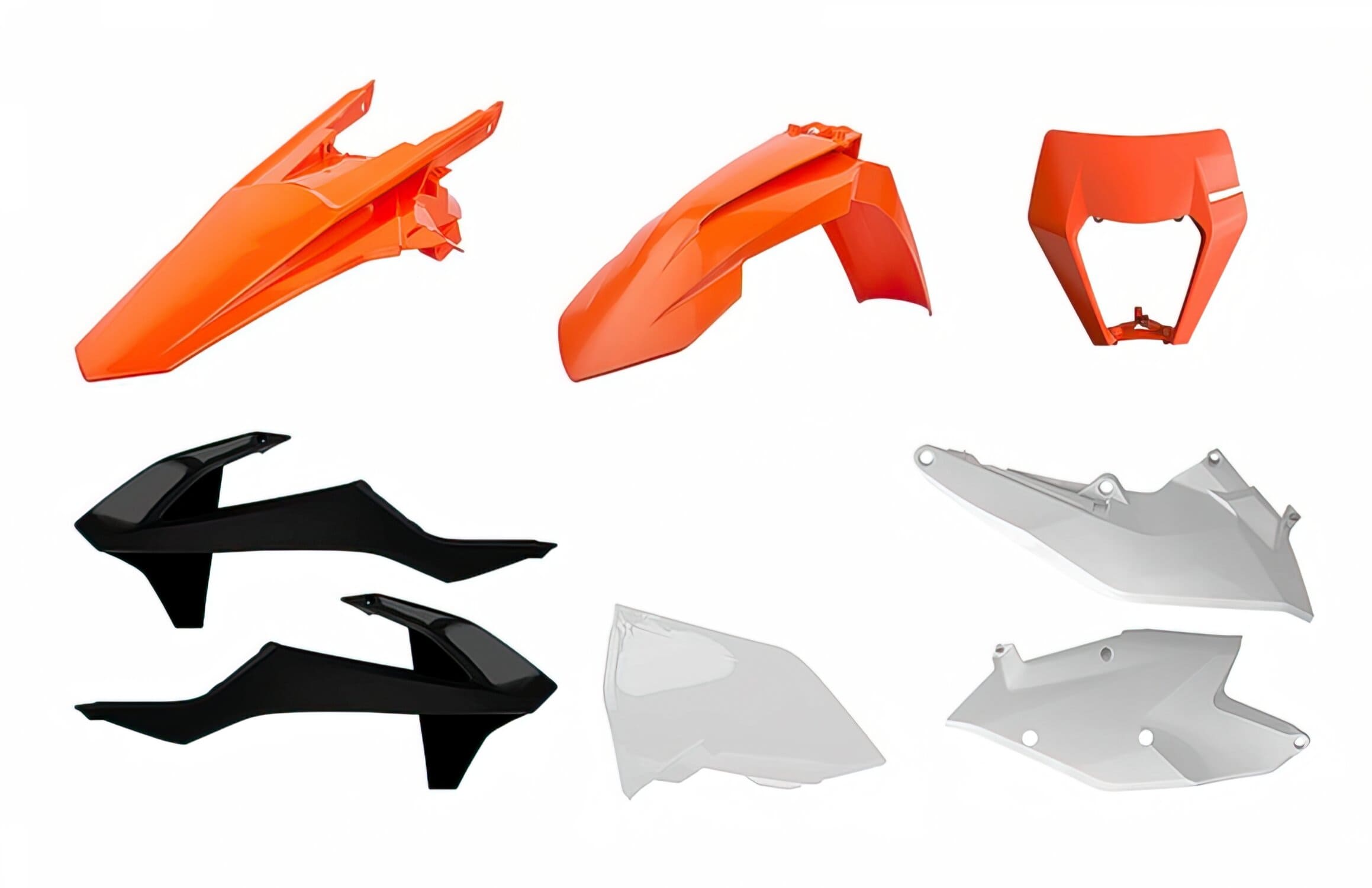 POL-90884 Polisport Enduro Fairing Kit Original Color (2018) KTM EXC / EXC-F