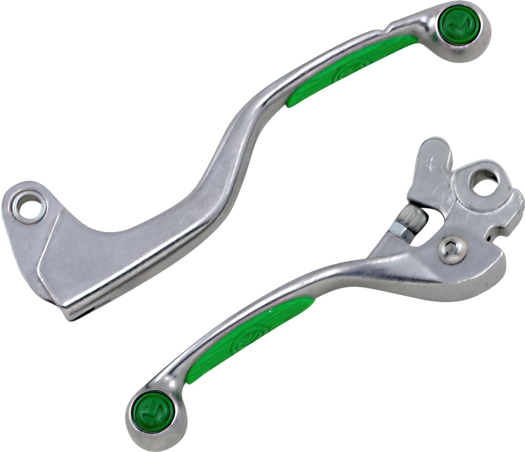 MRM5572360 Lever Set Moose Racing KX 125 / 250 Competition green