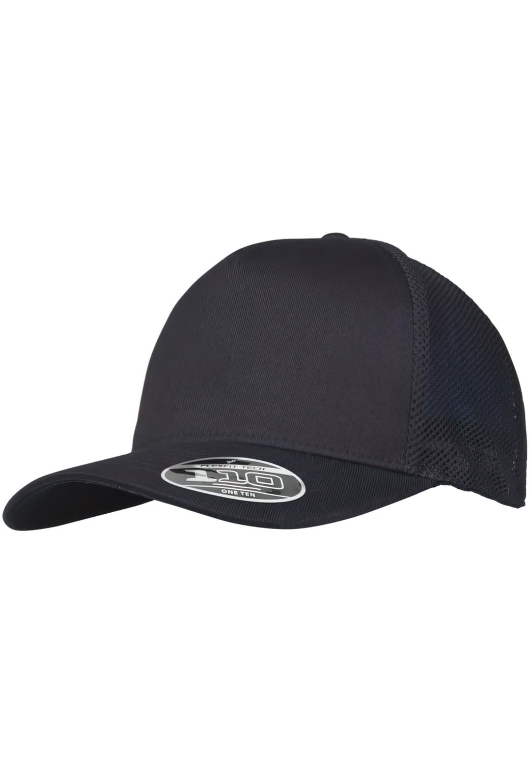 FF-110T-00825-0050 110 Flexfit Trucker Cap Black/Black