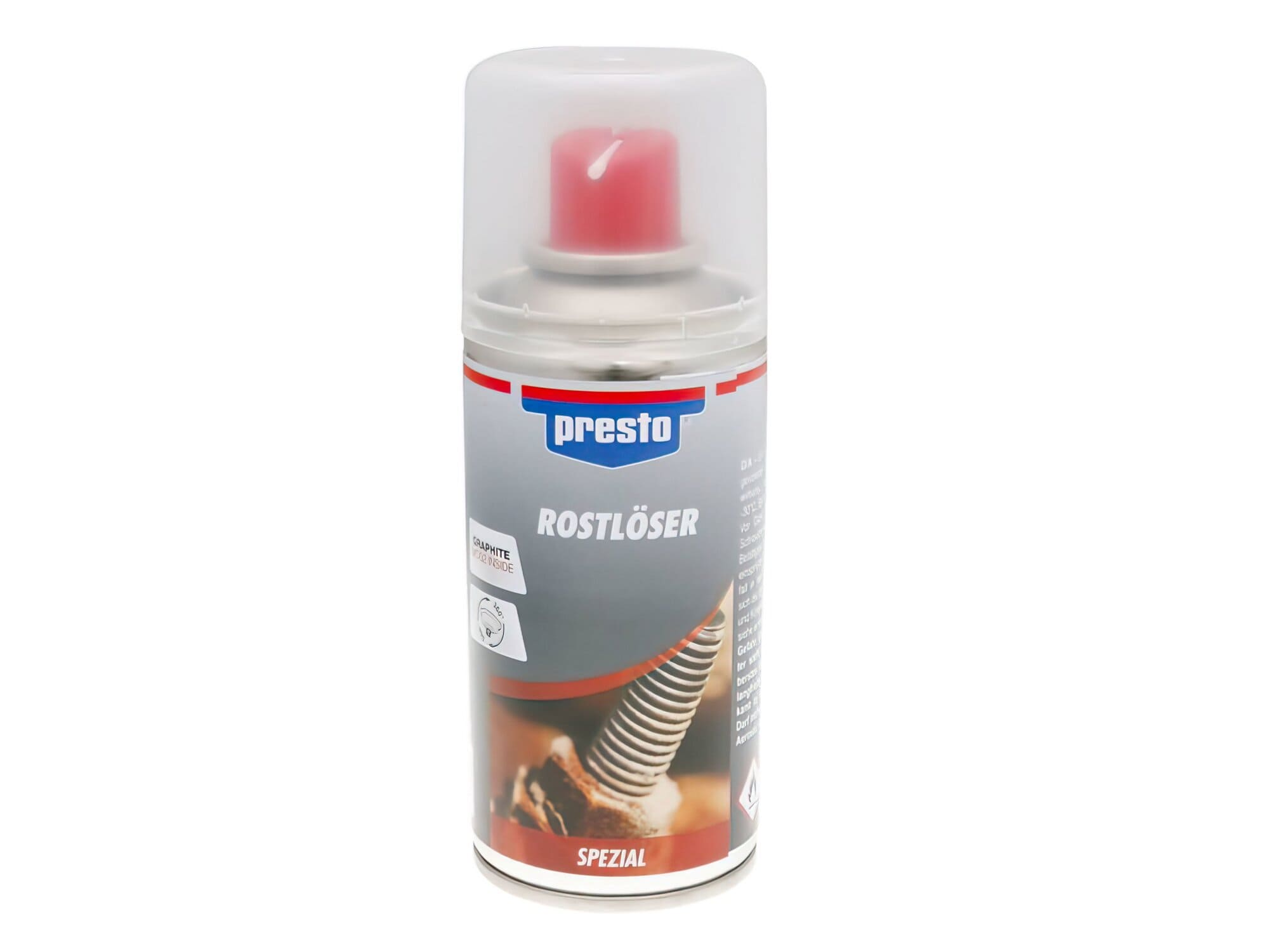 PTO34728-150 Rimuovi ruggine / distaccante spray Presto 150ml