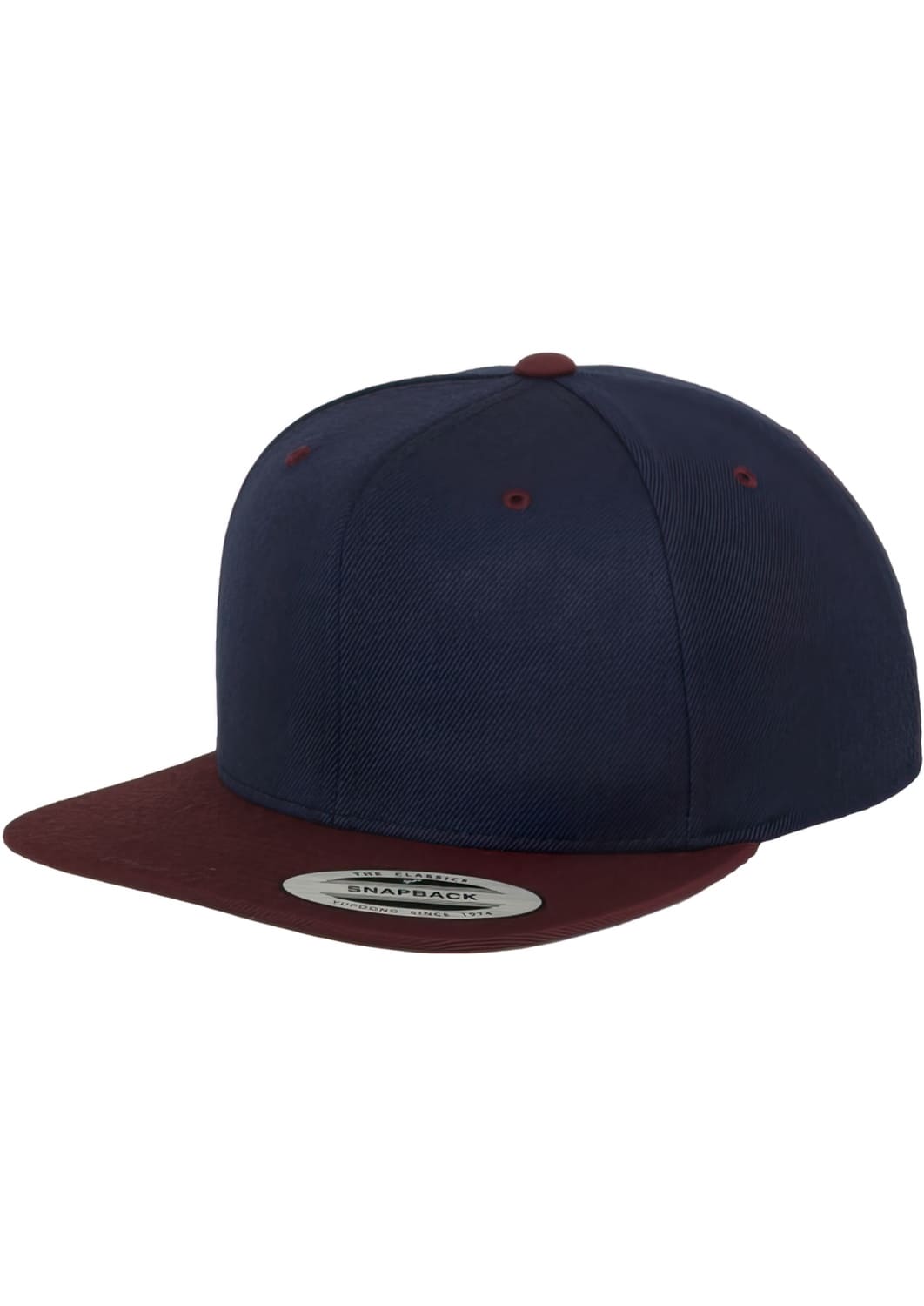 FF-6089MT-00594-0050 Classic 2-Tone Flexfit navy/brown snapback cap