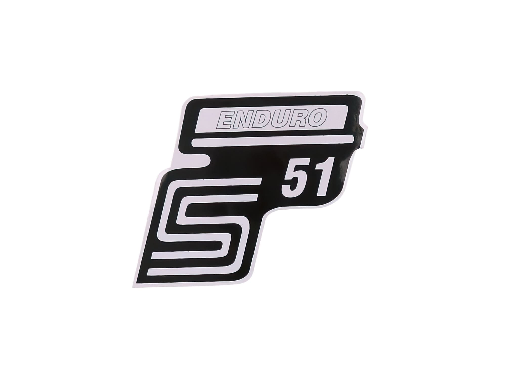 MOF-41980 Sticker S51 Enduro white Simson S51