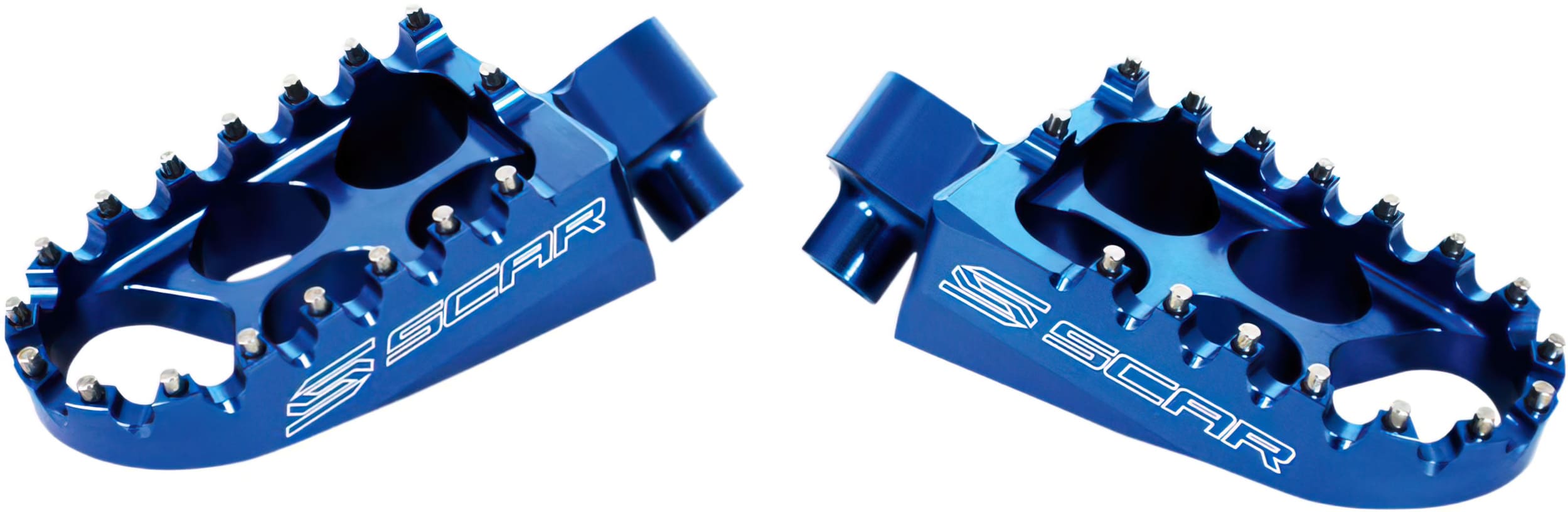 SC-16200824 Poggiapiedi Scar Standard Yamaha / GasGas blu