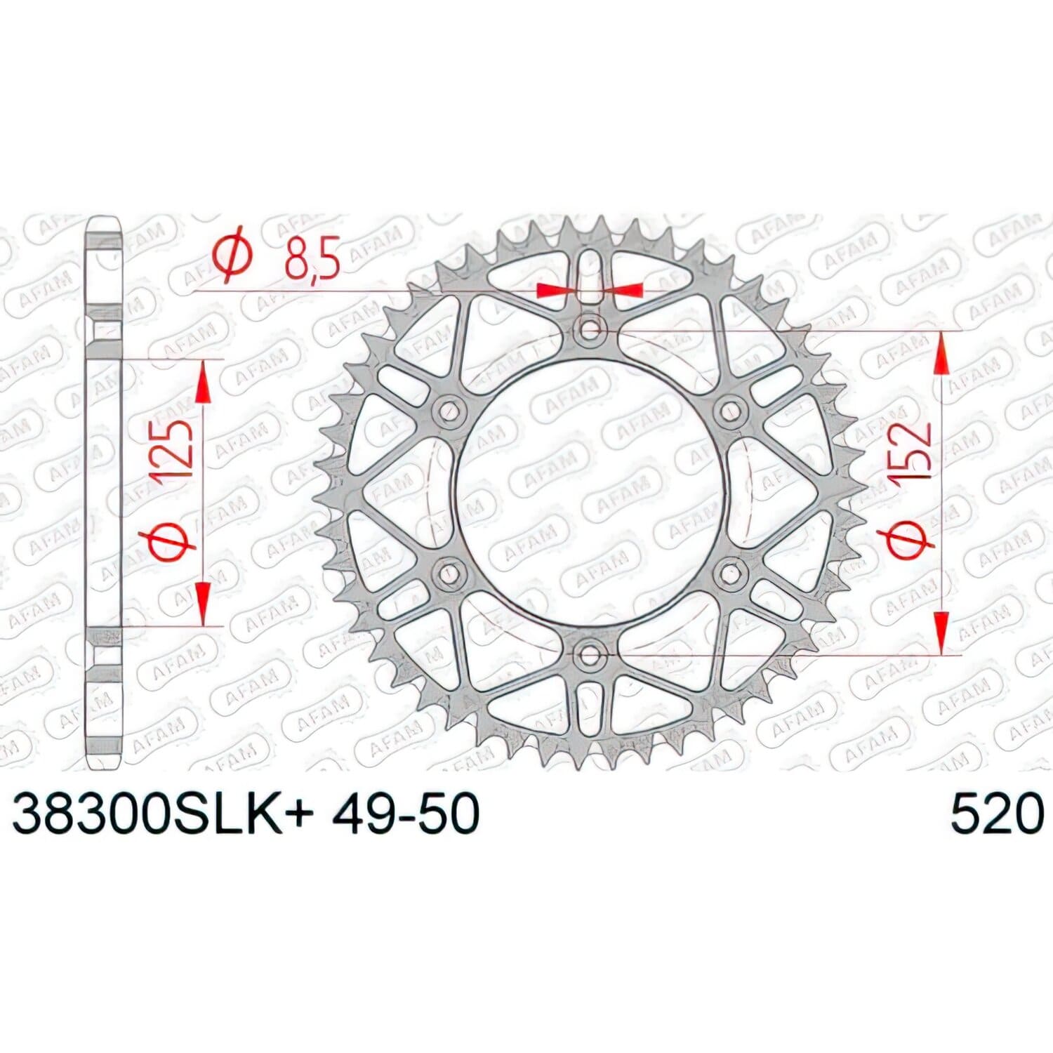 1074641002 Corona Afam acciaio autopulente Z49 Beta RR