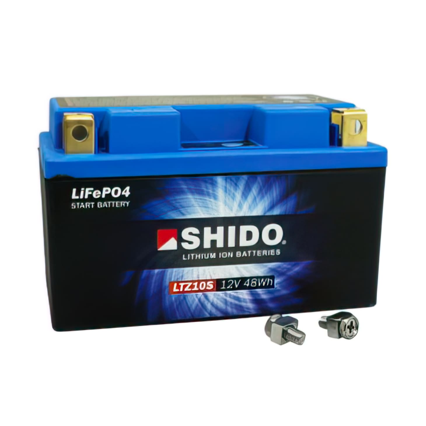 SHIDO-160287 Batteria Shido 12V 4 Ah LTZ10S Lithium Ion pronto per l'installazione