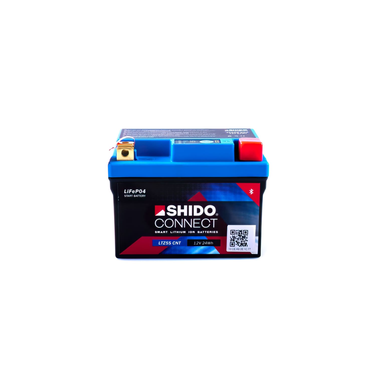 SHIDO-161450 Batteria Shido 12V 2 Ah LTZ5S Lithium Ion pronto per l'installazione