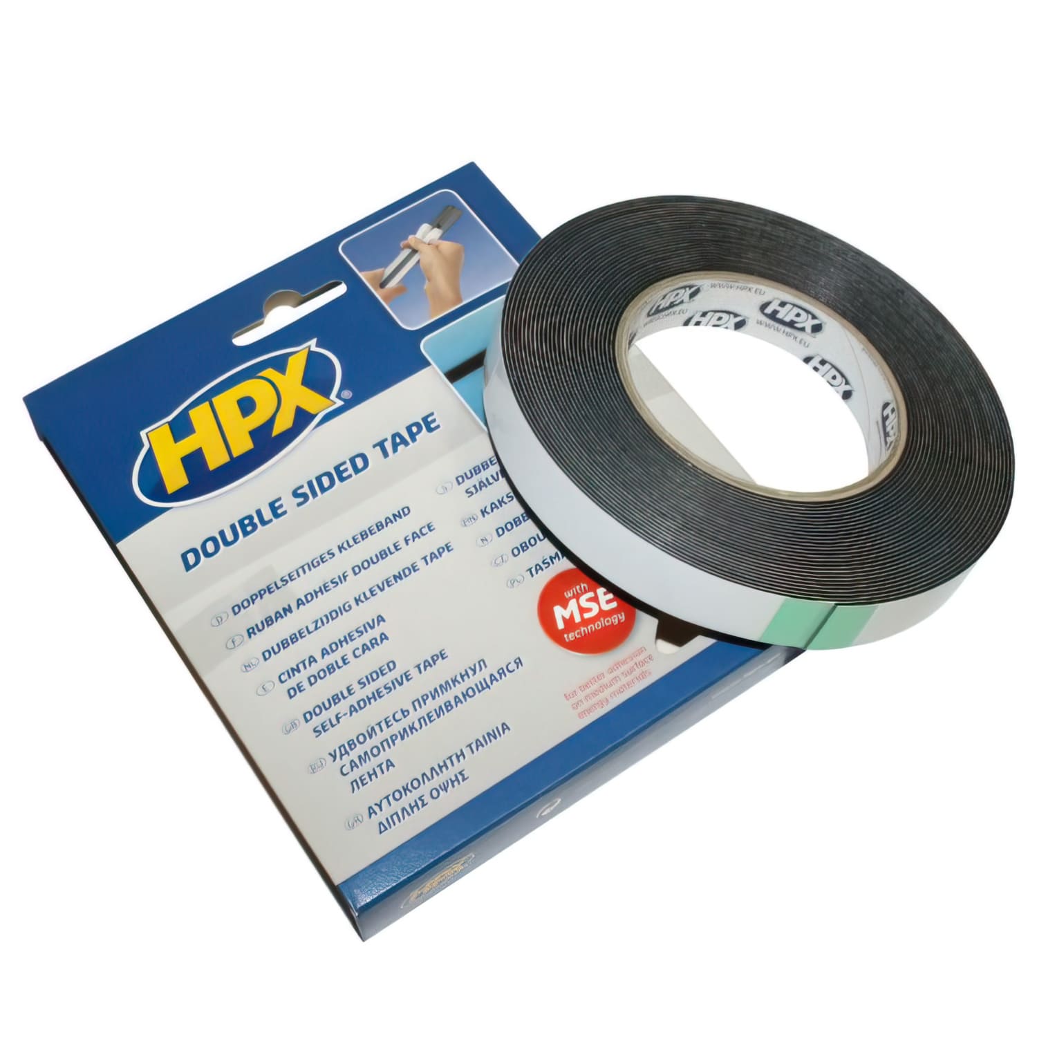 HPX-27863 HPX Double Sided Foam Tape 19mm x 10m