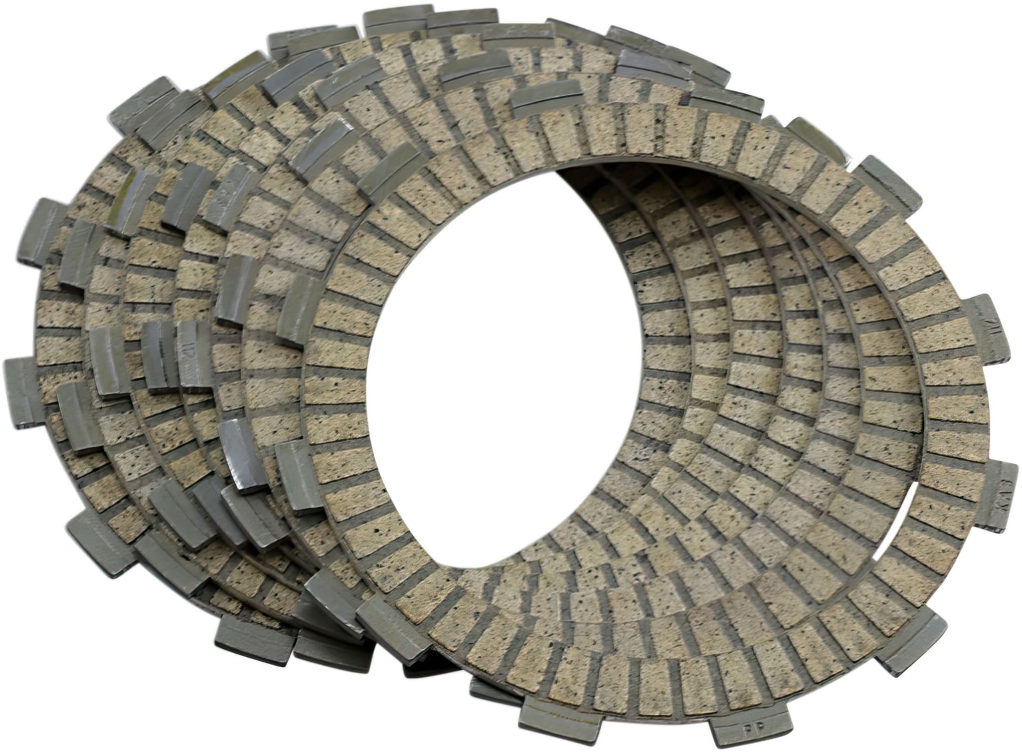 HIN-FP094-7-001 Clutch discs lined Hinson CR / SX / TC 125 (7 discs)