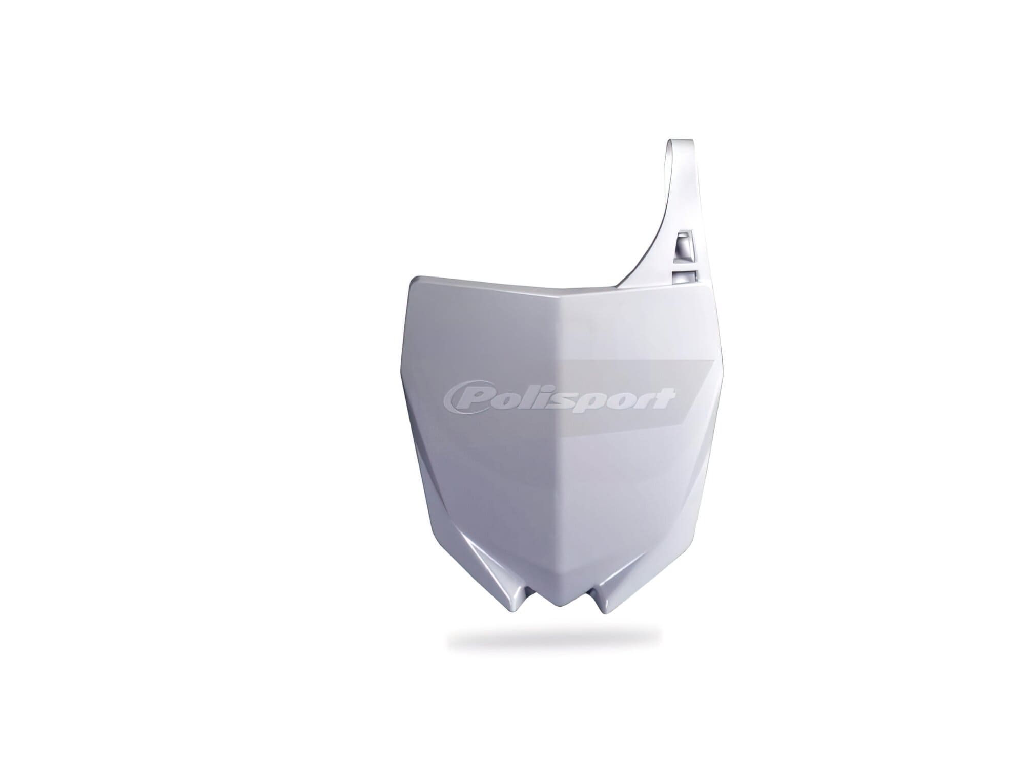 POL-PS113W04 Targhetta Numero di Gara Polisport YZF 250 / 450 10-17 bianco