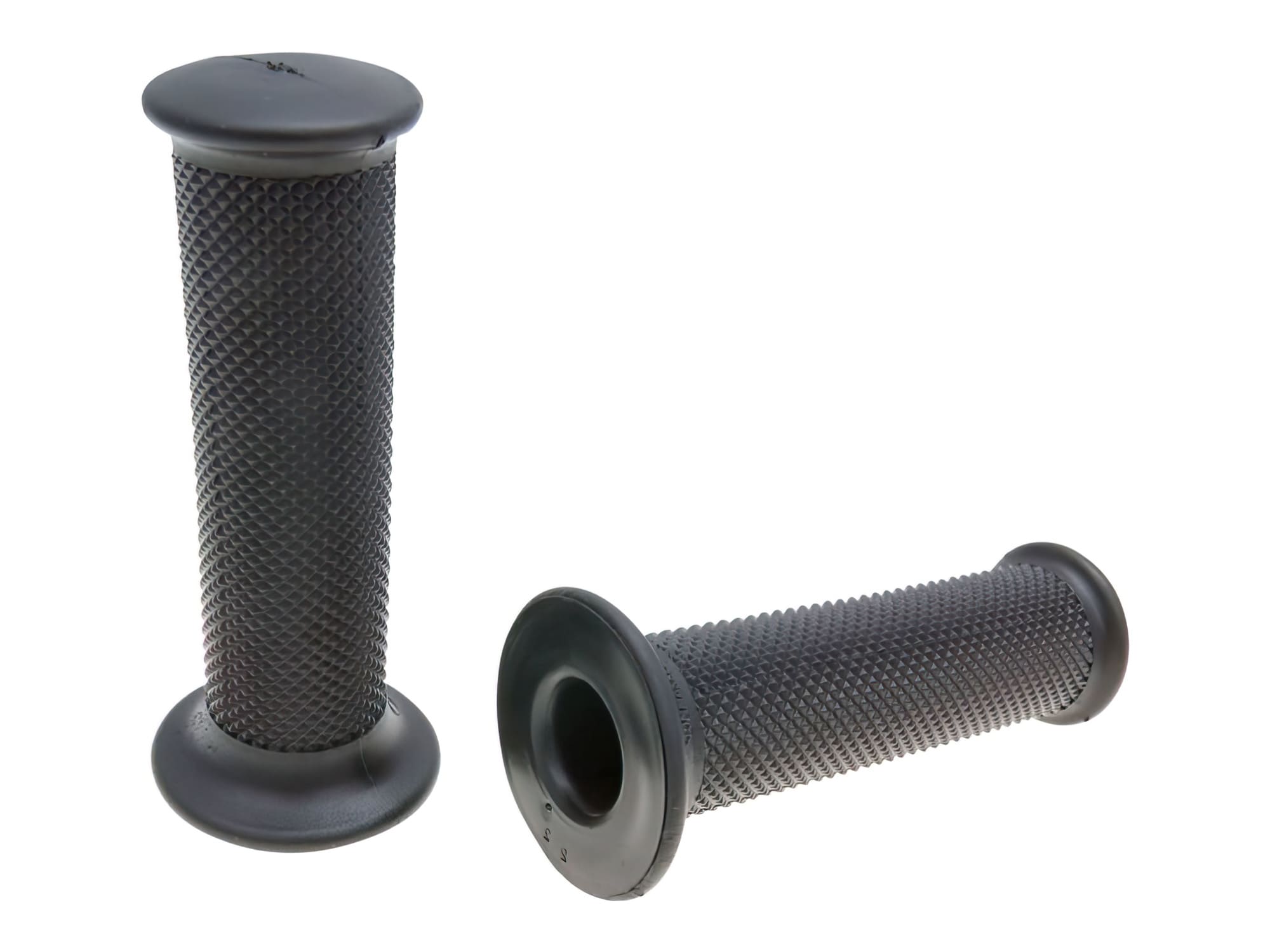 DOM37075RP Domino 1127 Scooter Grips Black 115mm