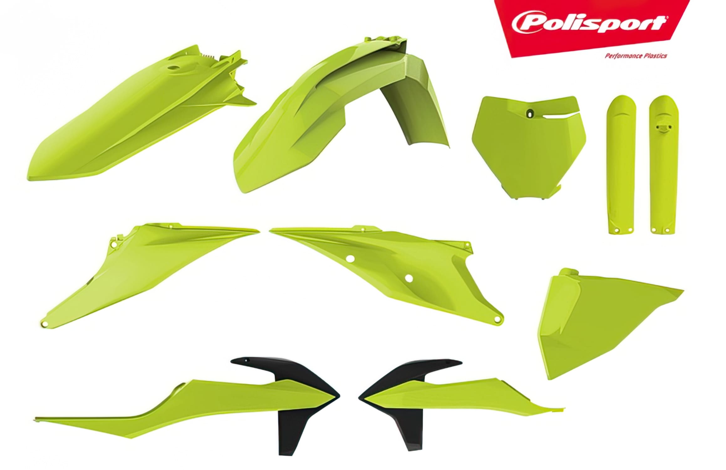 POL-90812 Fluo yellow Polisport Fairing Kit KTM SX / SX-F