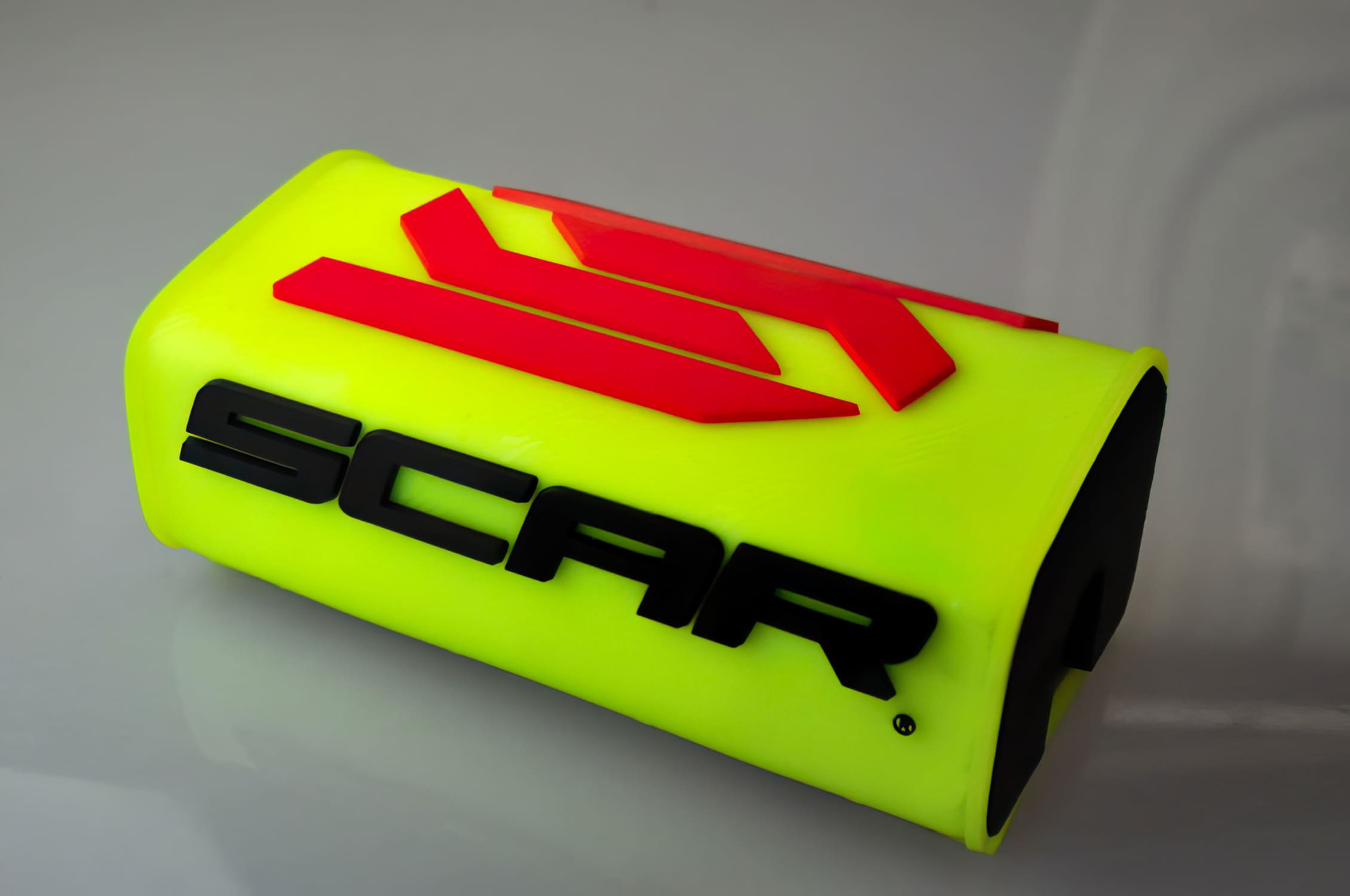 SC-06013106 Handlebar pad without crossbar Scar O2 fluorescent yellow