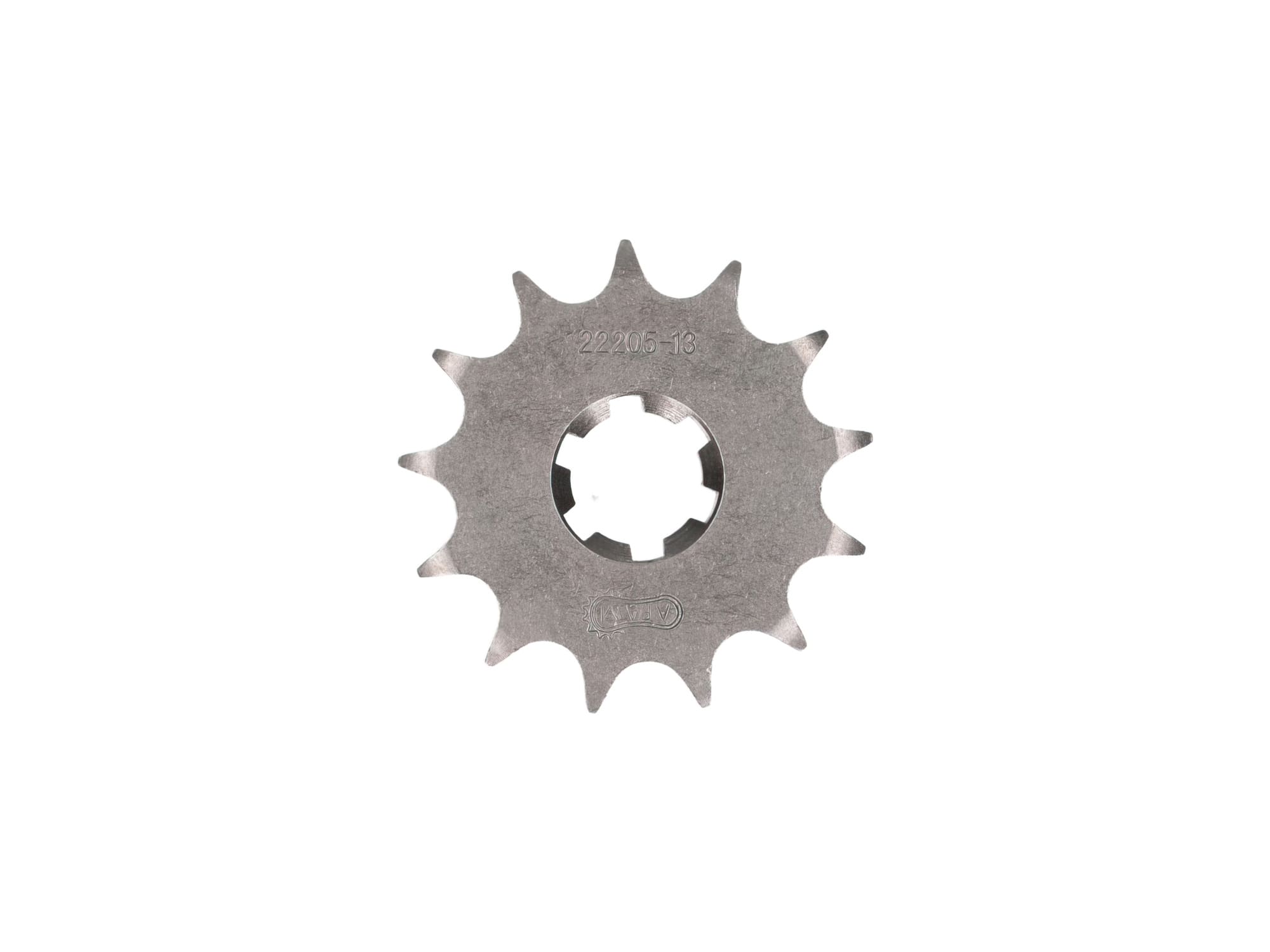 AFAM22205-13 AFAM sprocket 13 teeth 428 Hyosung GA 125 / GF / GS / GT / GV / RT 125 / Suzuki