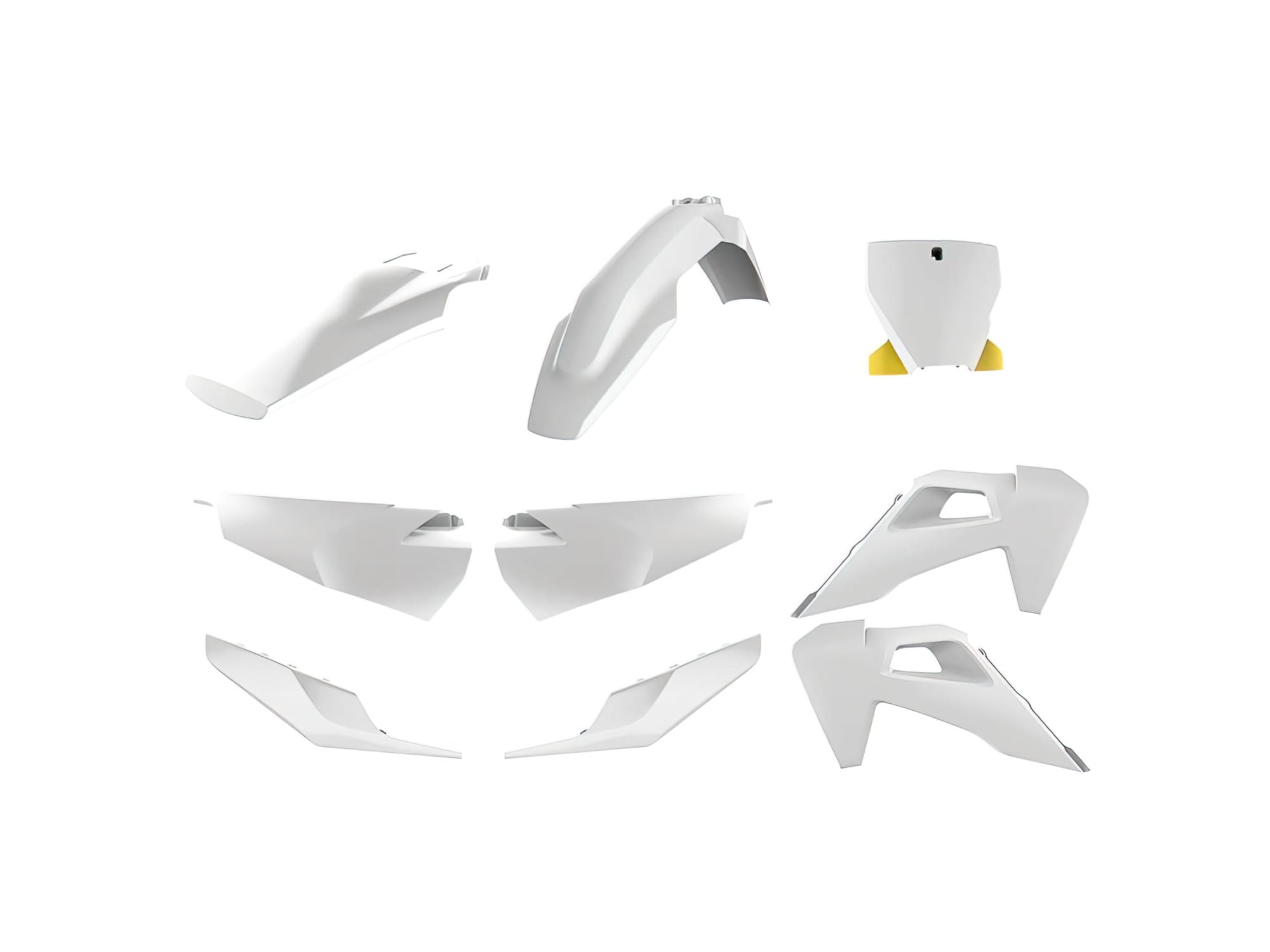 POL-90918 Polisport Fairing Kit White Husqvarna TC / FC