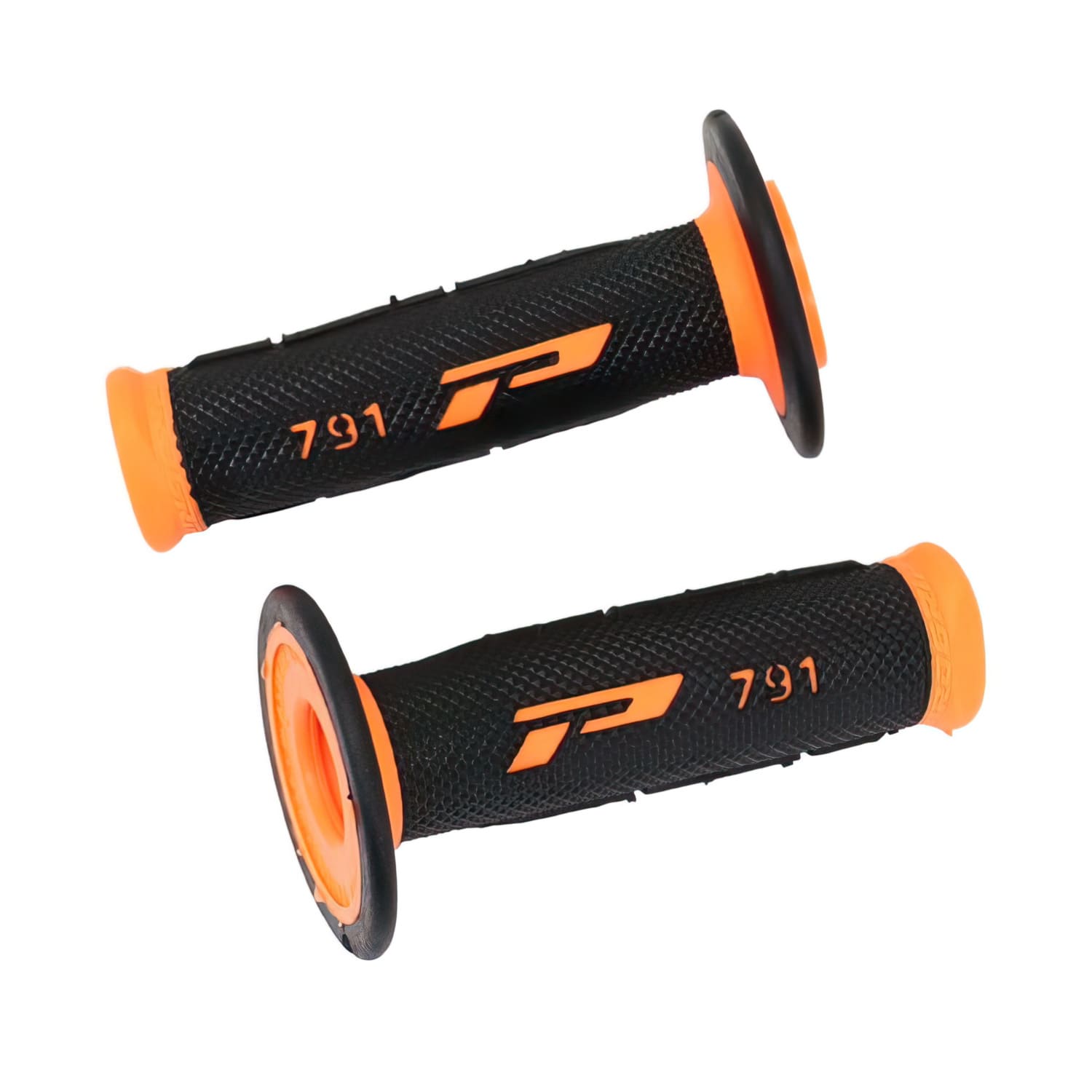 PG791-170775 ProGrip 791 duo density grips 115mm black/fluo orange