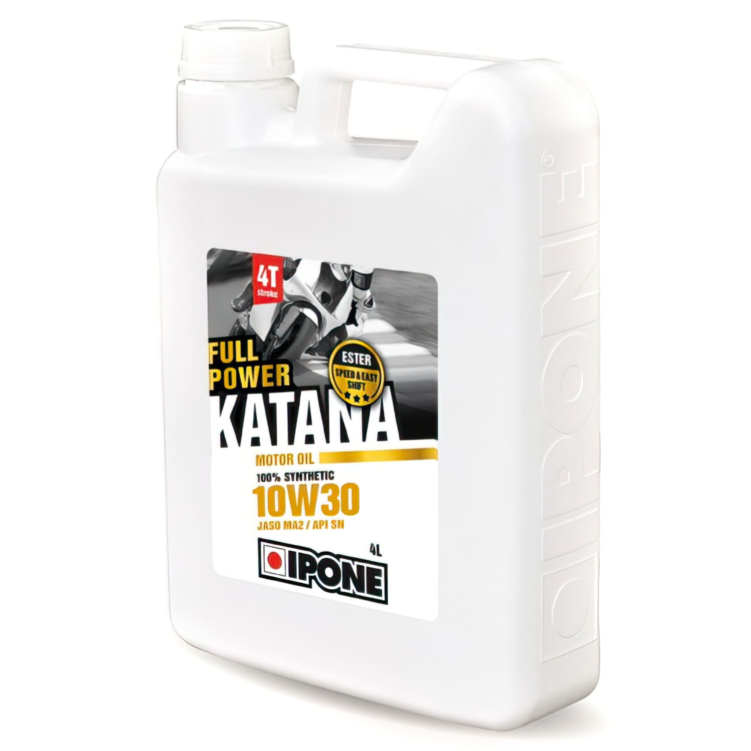 IP-800633 Olio Motore 4 tempi 10W30 Ipone Full Power Katana 100% sintetico 4L