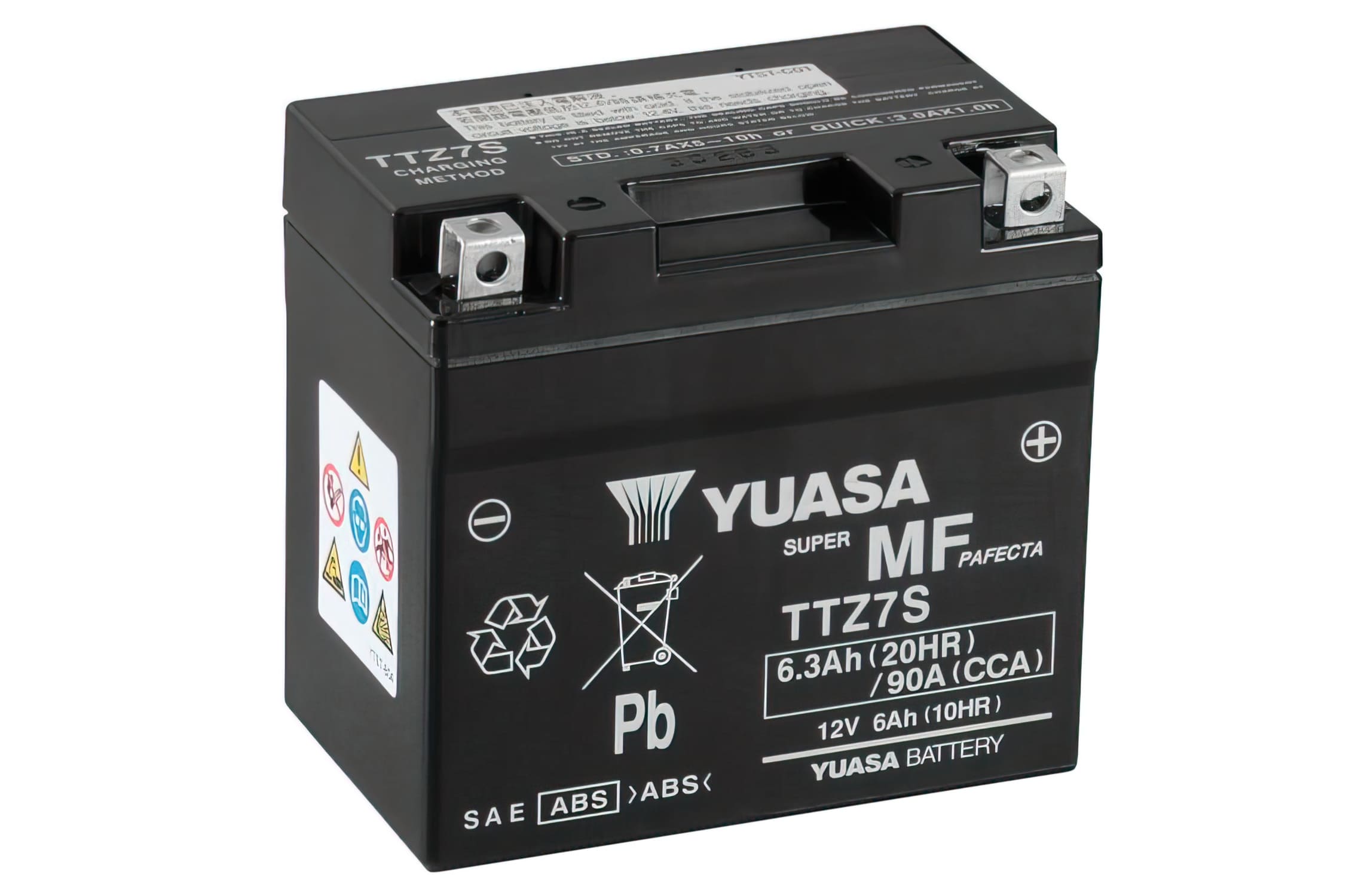 YUA36259 Batteria Yuasa TTZ7S WET MF Gel senza manutenzione - pronto per l'installazione