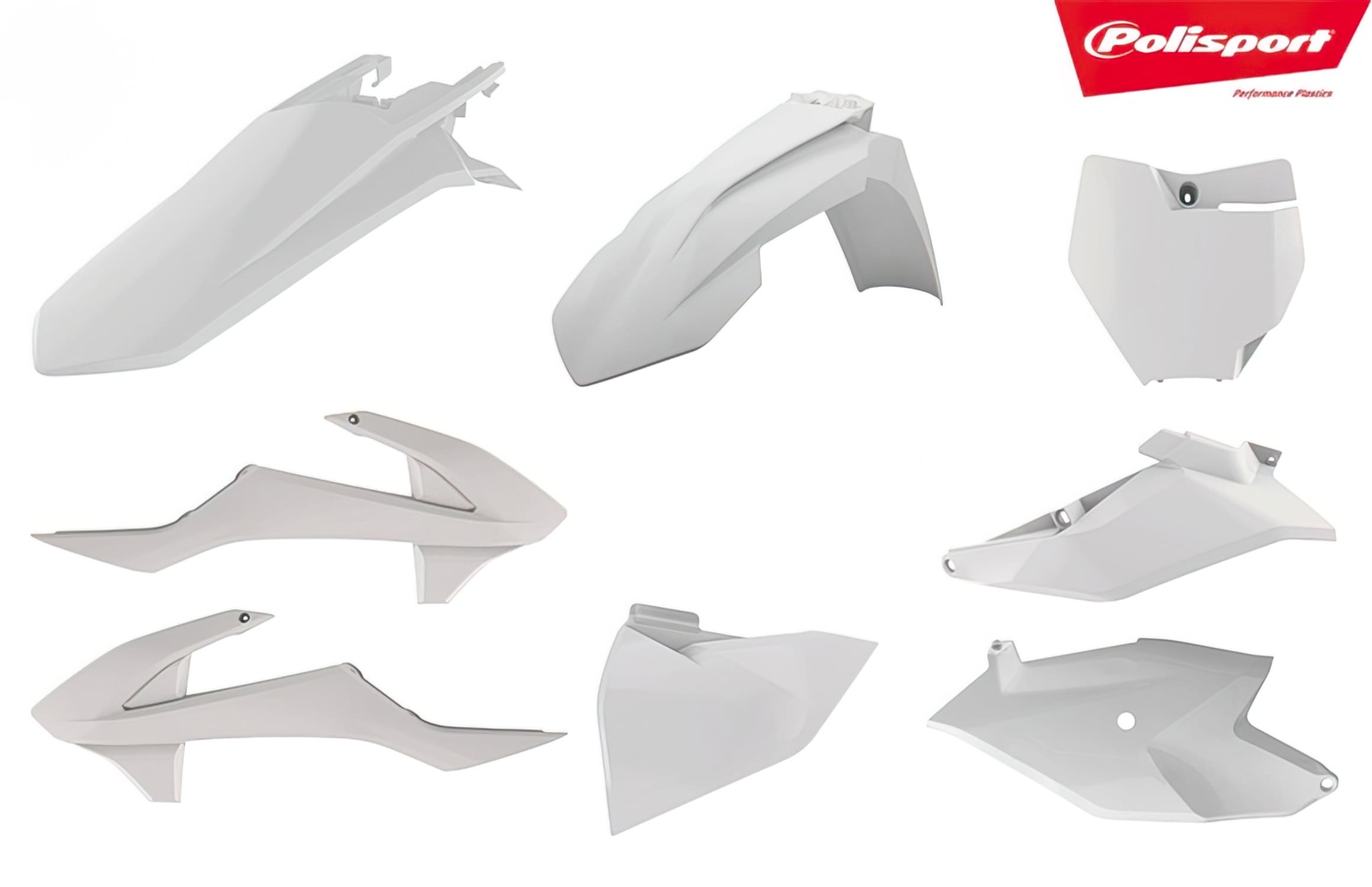 POL-790813WH White Polisport Fairing Kit KTM SX 85