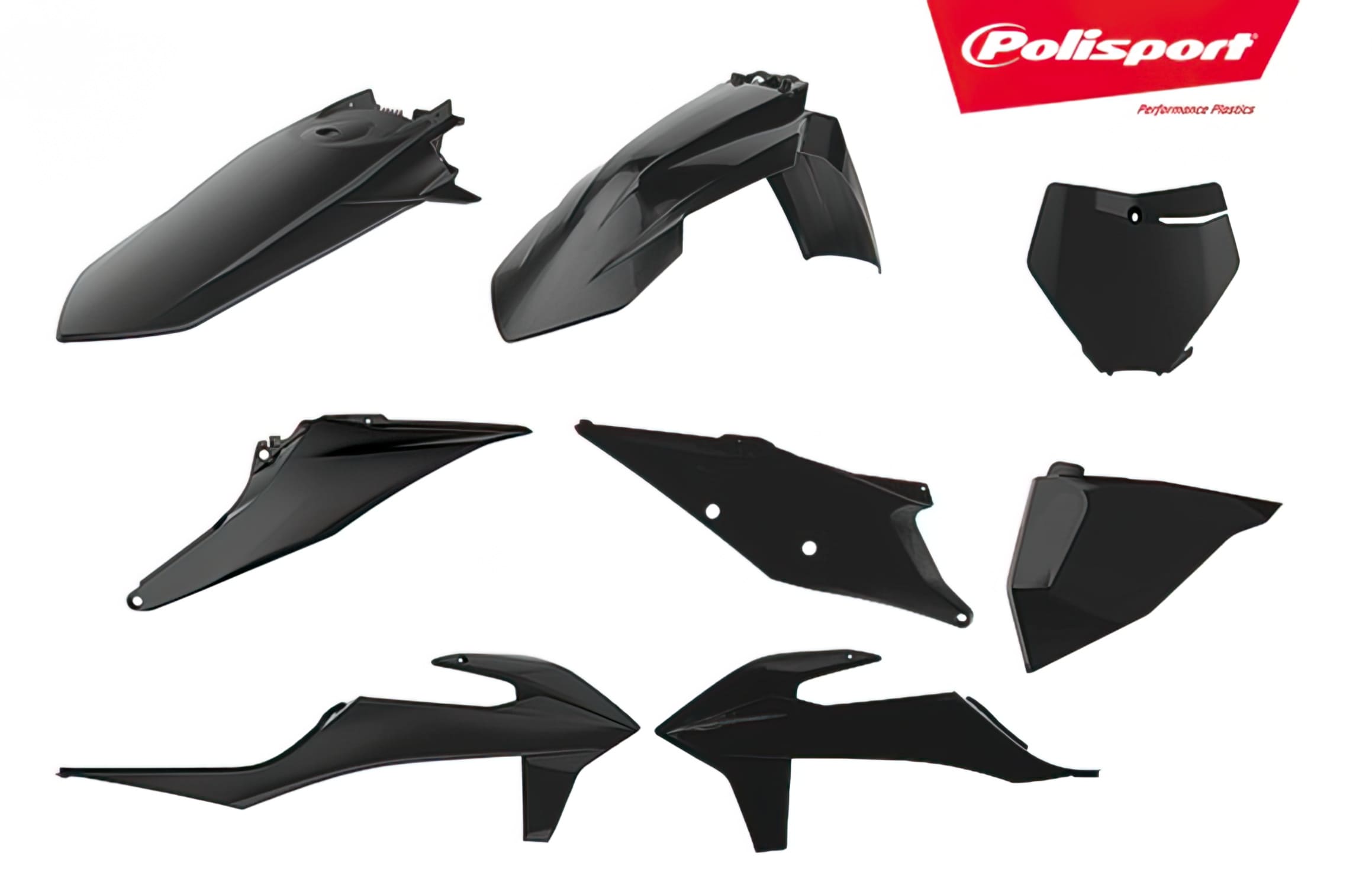 POL-90810 Black Polisport Fairing Kit KTM SX / SX-F