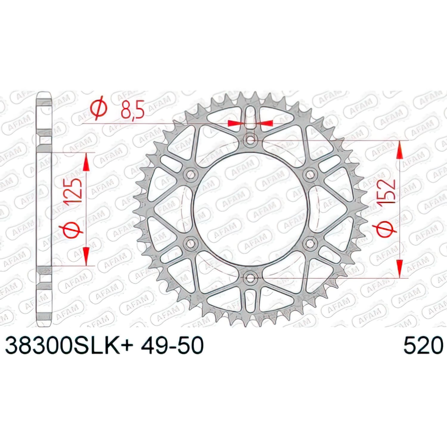 1074641003 Corona Afam acciaio autopulente Z50 Beta RR