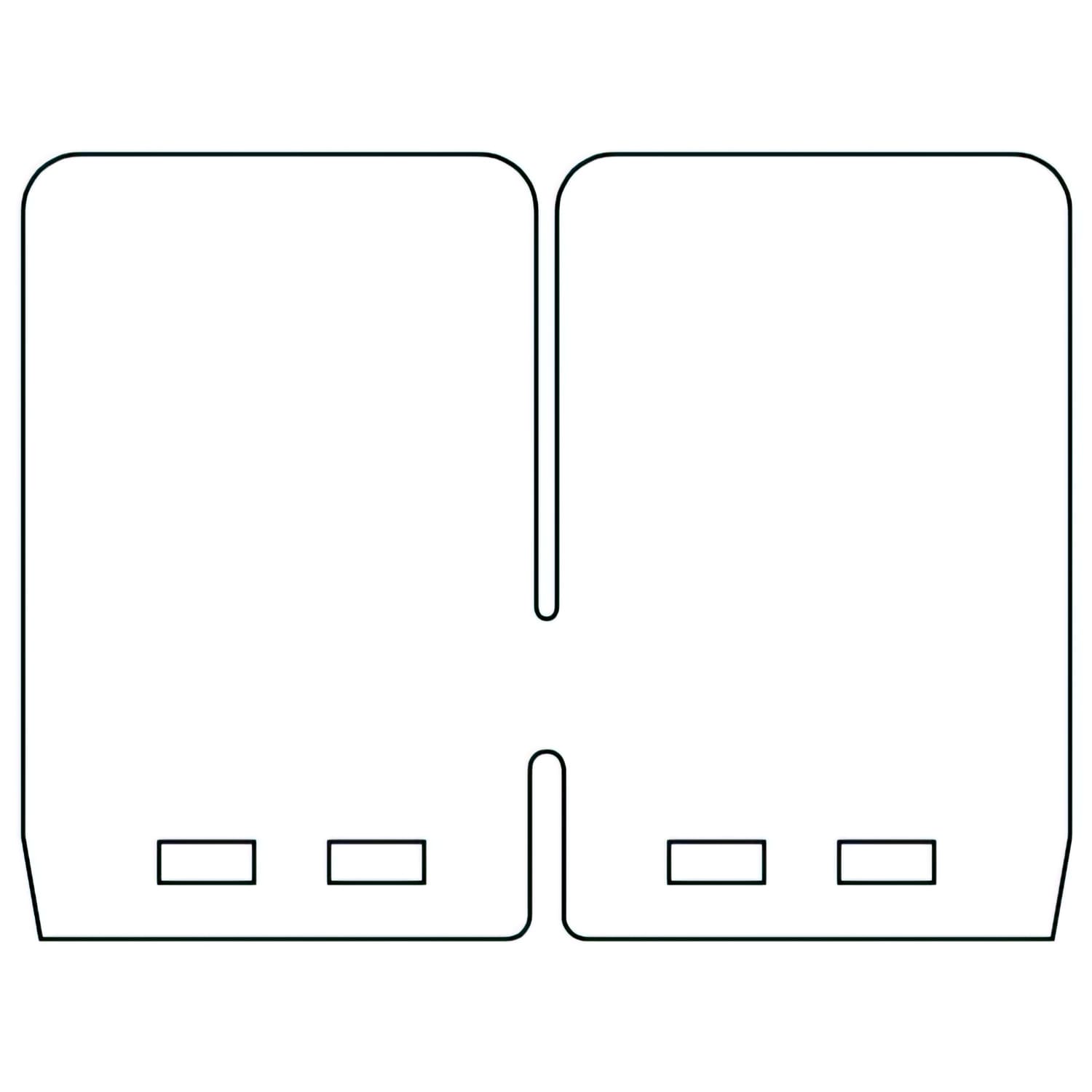 VF4PR612M Replacement blades V-force 4